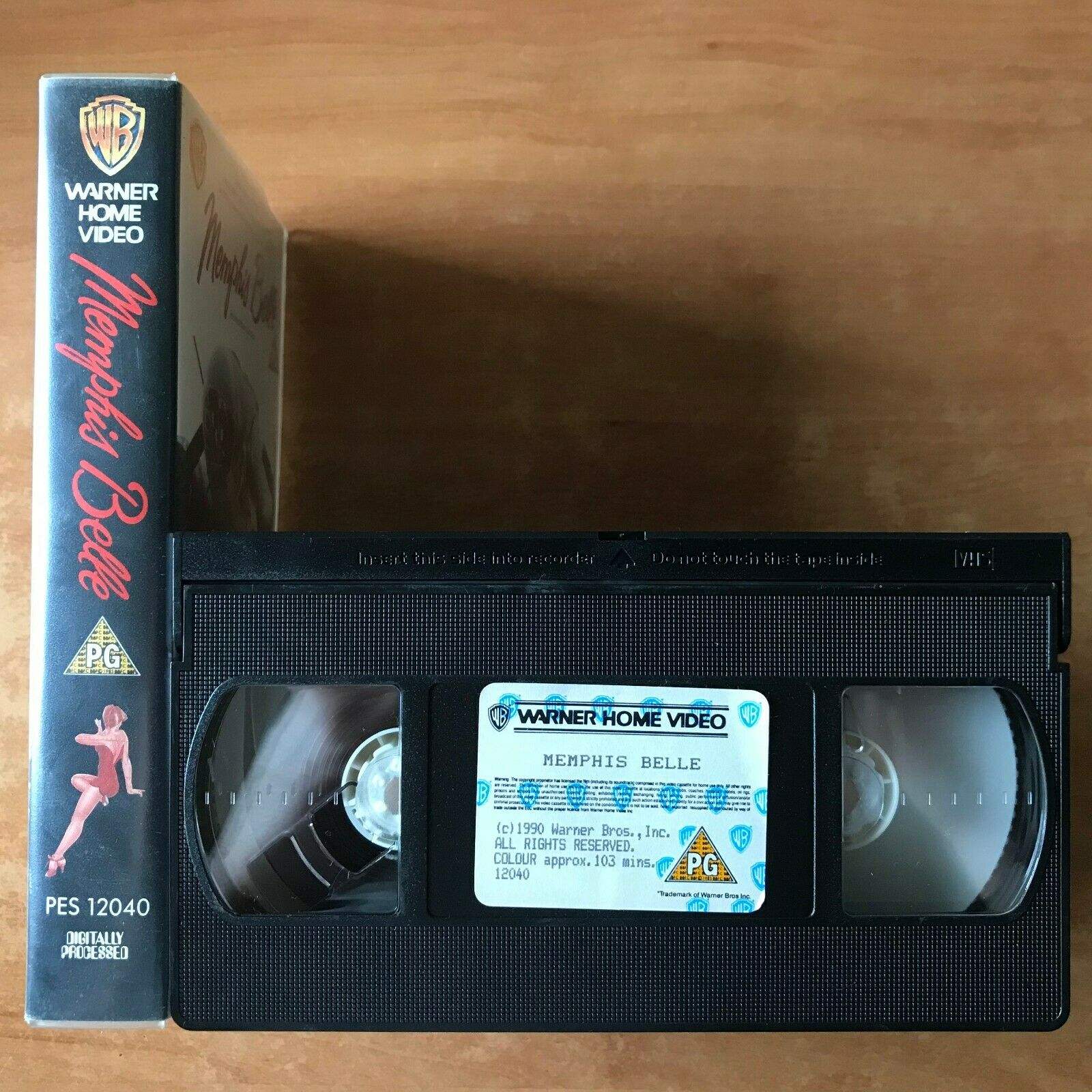 Memphis Belle (1990): Action - War Drama [B-17 Crew] Eric Stoltz - Pal VHS-