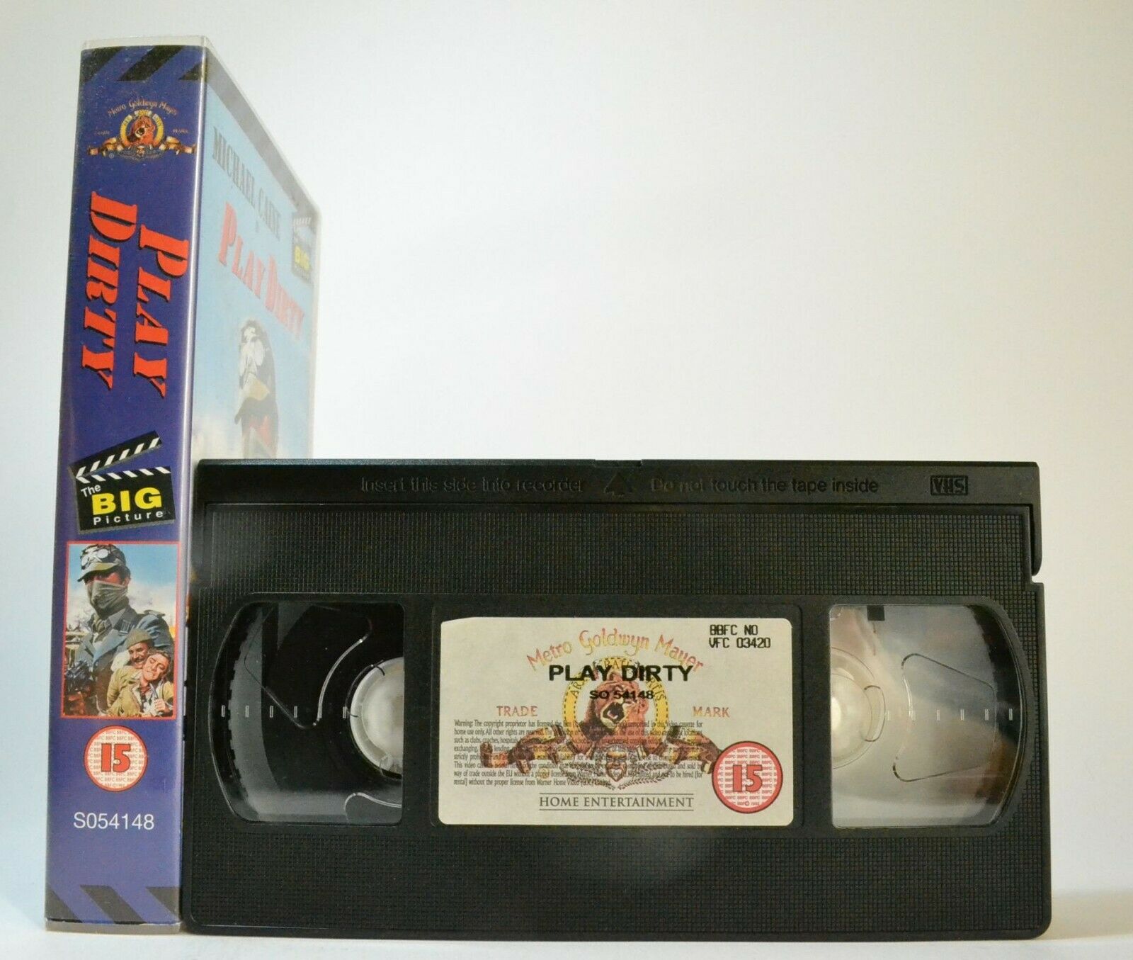 Play Dirty (1969): War Drama - Adventure - Michael Caine / Nigel Davenport - VHS-