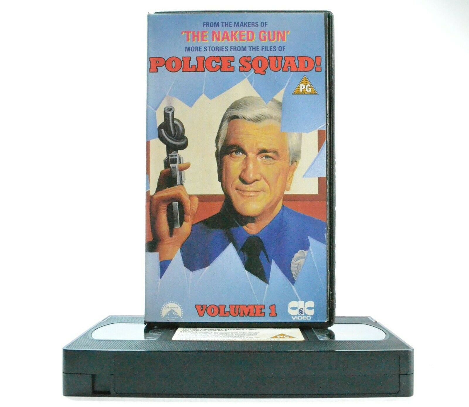 Police Squad: Volume 1 - (1992) TV Comedy Series - Leslie Nielsen - Pal VHS-