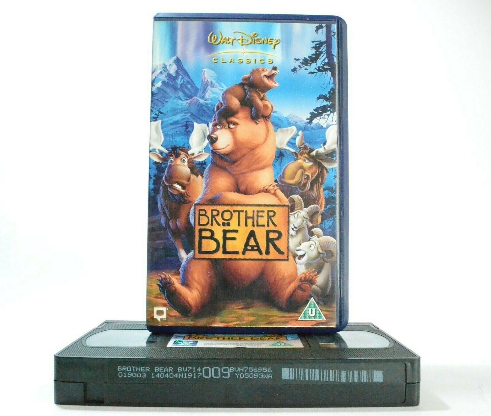 Brother Bear: Animated Film (2003) - Walt Disney - Adventures - Kids - Pal VHS-