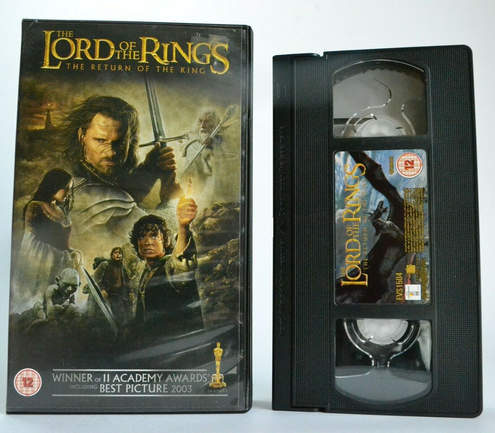 The Lord Of The Rings: The Return Of The King; Peter Jackson - Fantasy - Pal VHS-