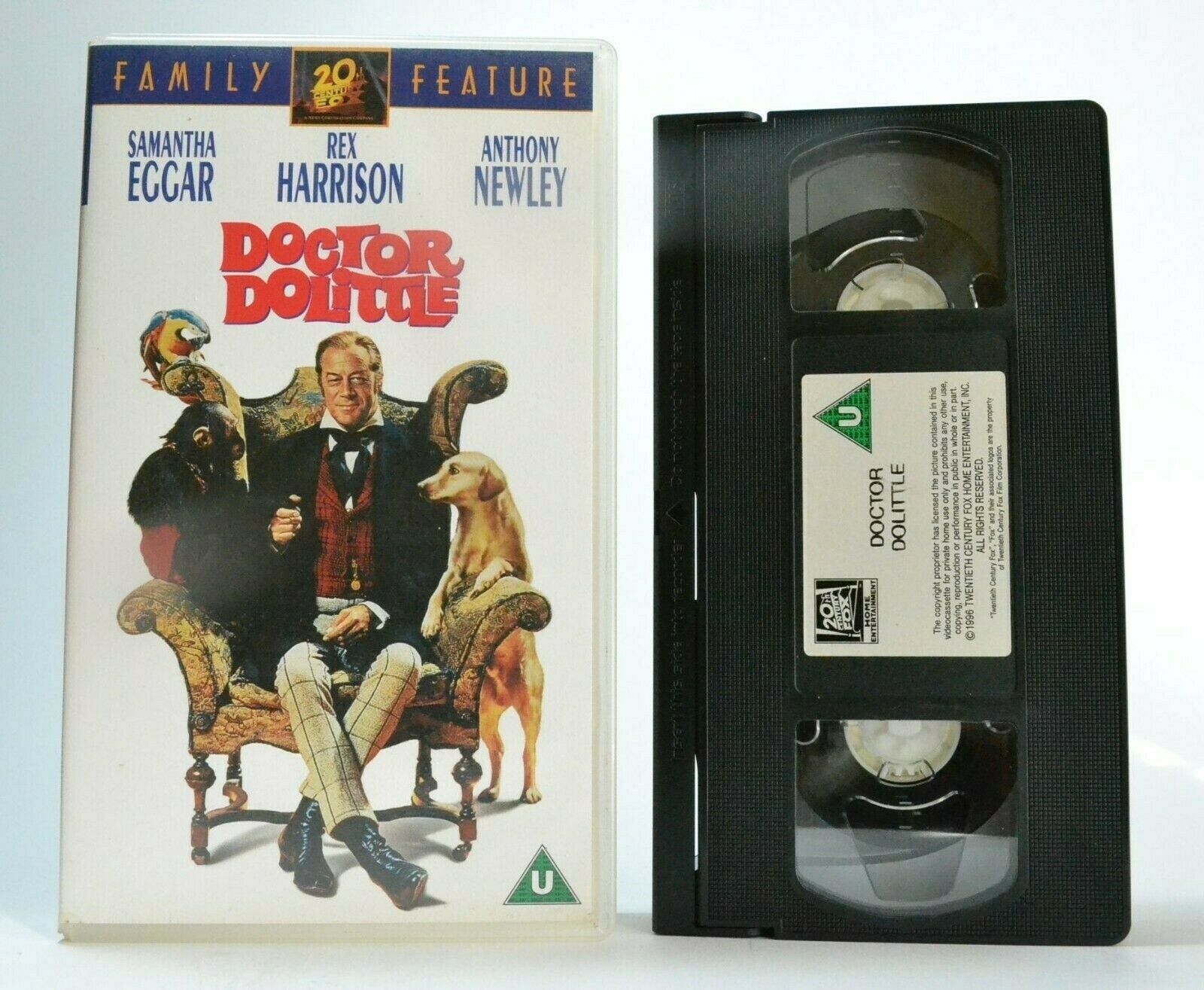 Doctor Dolittle; [Hugh Lofting] - DeLuxe Color Musical - Rex Harrison - Pal VHS-