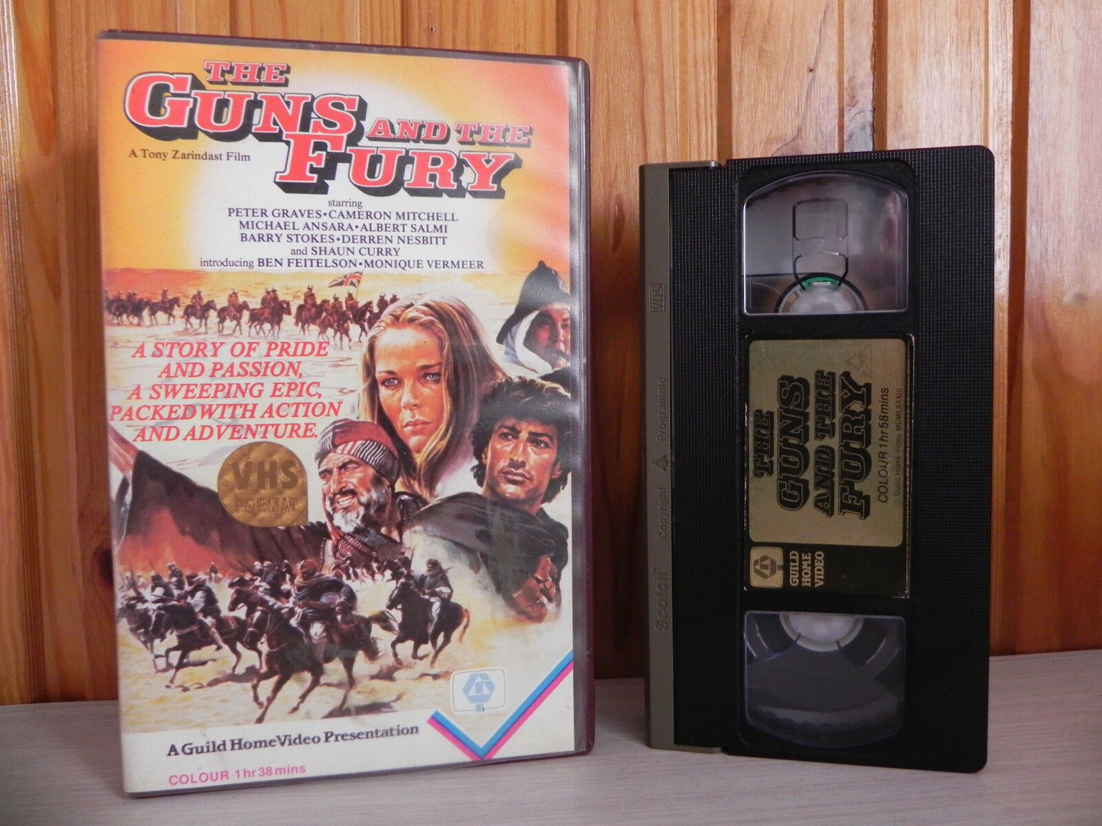 The Guns And The Fury - Graves - Guild - 1900's Western Drama - Pre-Cert - VHS-