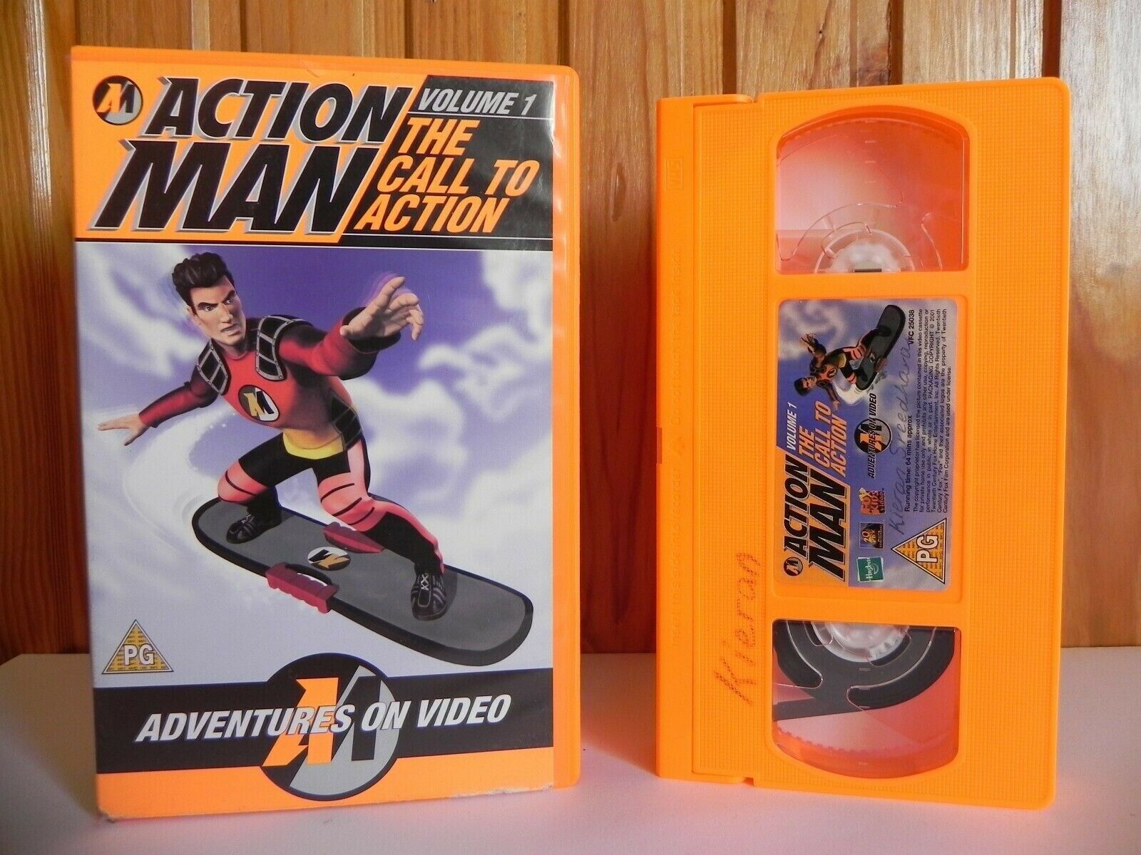 Action Man: The Call To Action - Volume 1 - Adventures On Video - Kids - Pal VHS-