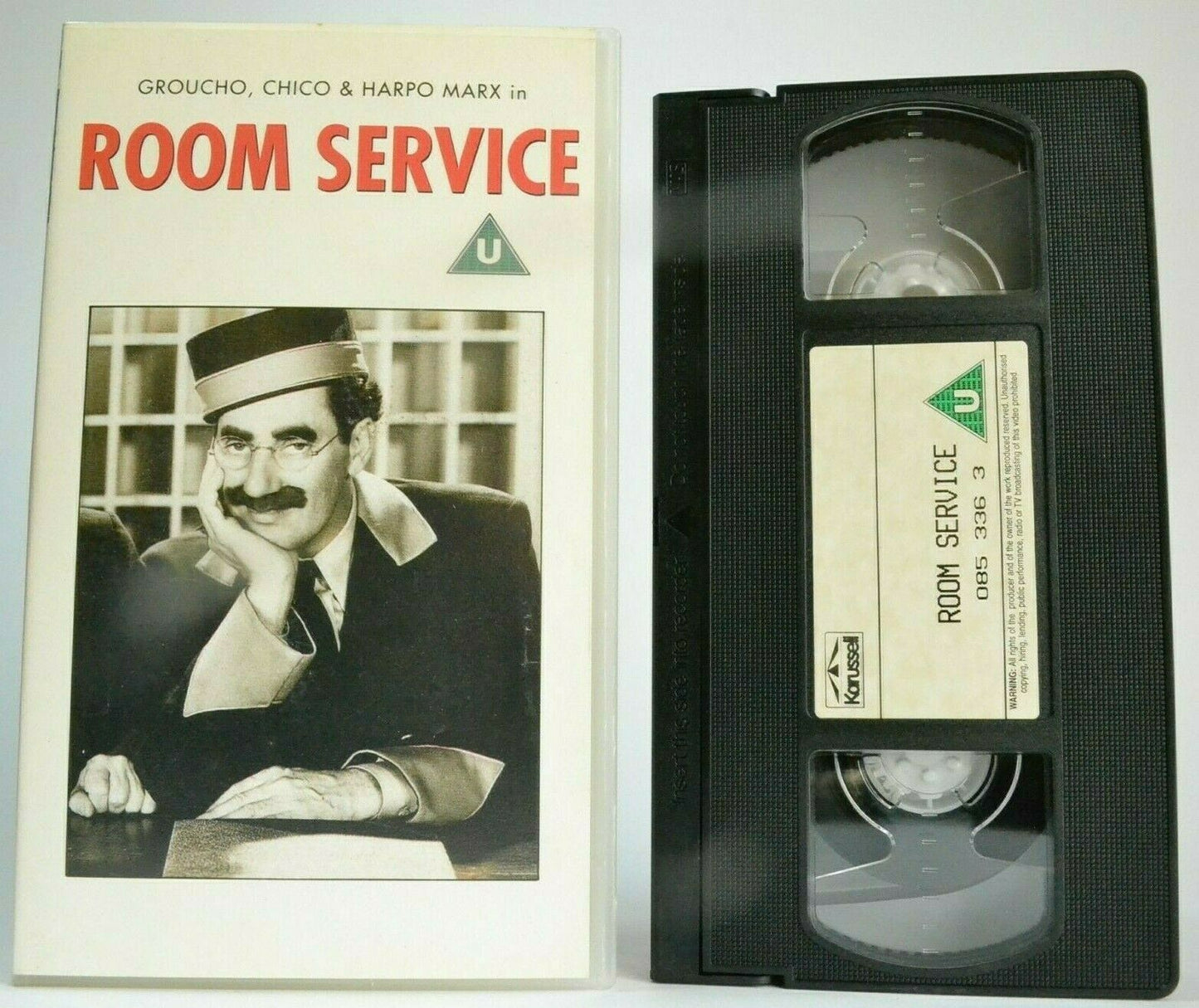 Room Service (1938): Comedy [The Marx Brothers] William A. Seiter - Pal VHS-