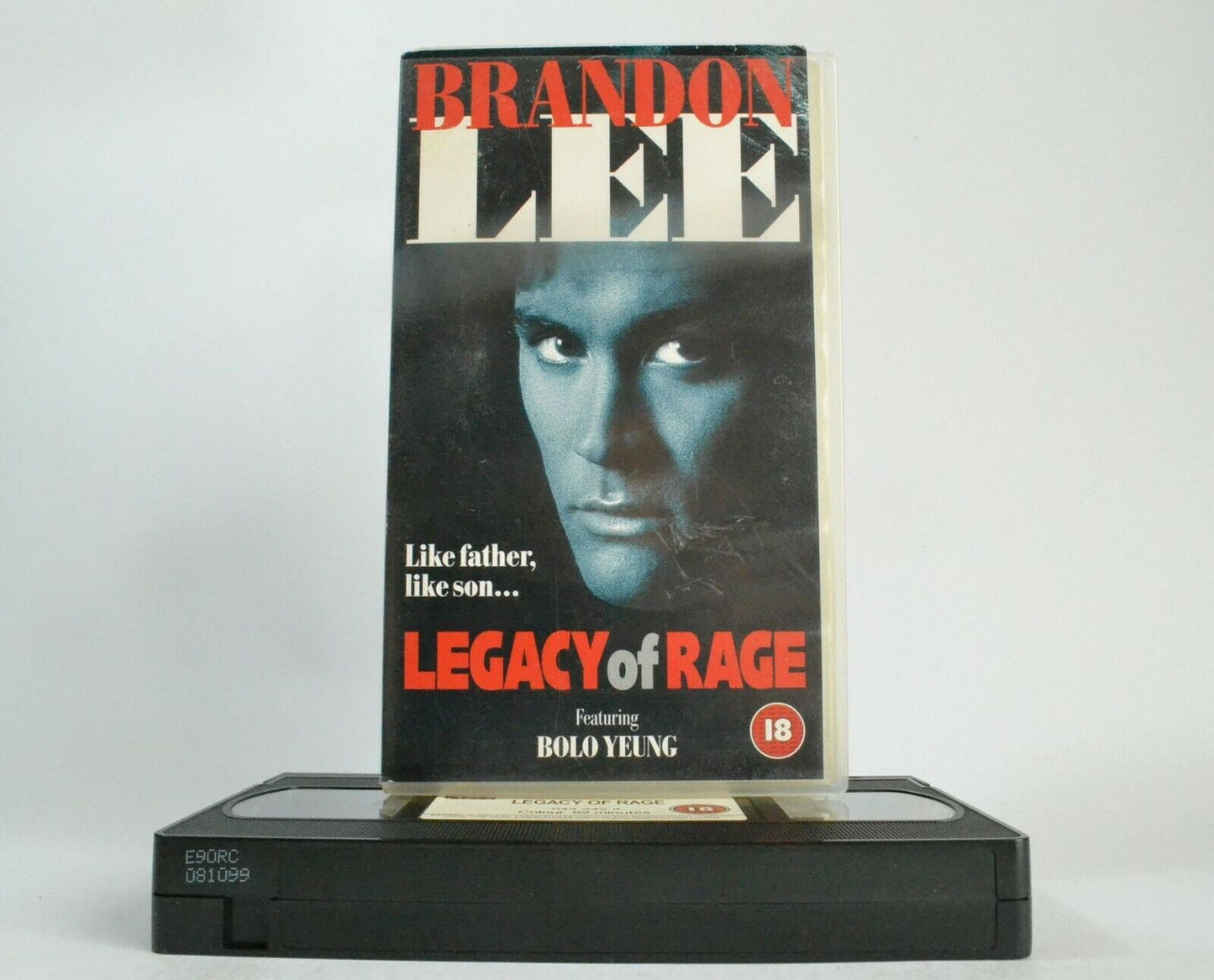 Legacy Of Rage (1986); [Bolo Yeung Cameo] Hong Kong Action - Brandon Lee - VHS-