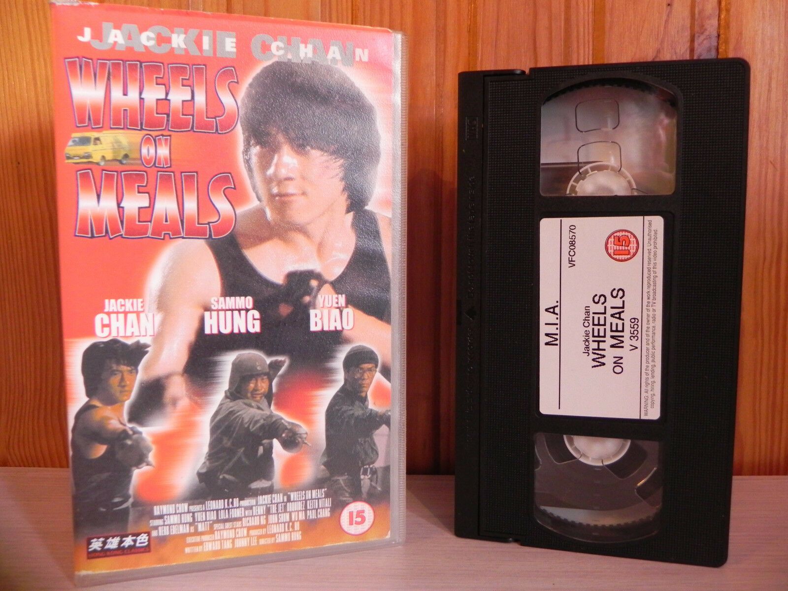 Meals On Wheels - Jackie Chan - Sammo Hung - Yuen Biao - Kung-Fu - VHS - Video-