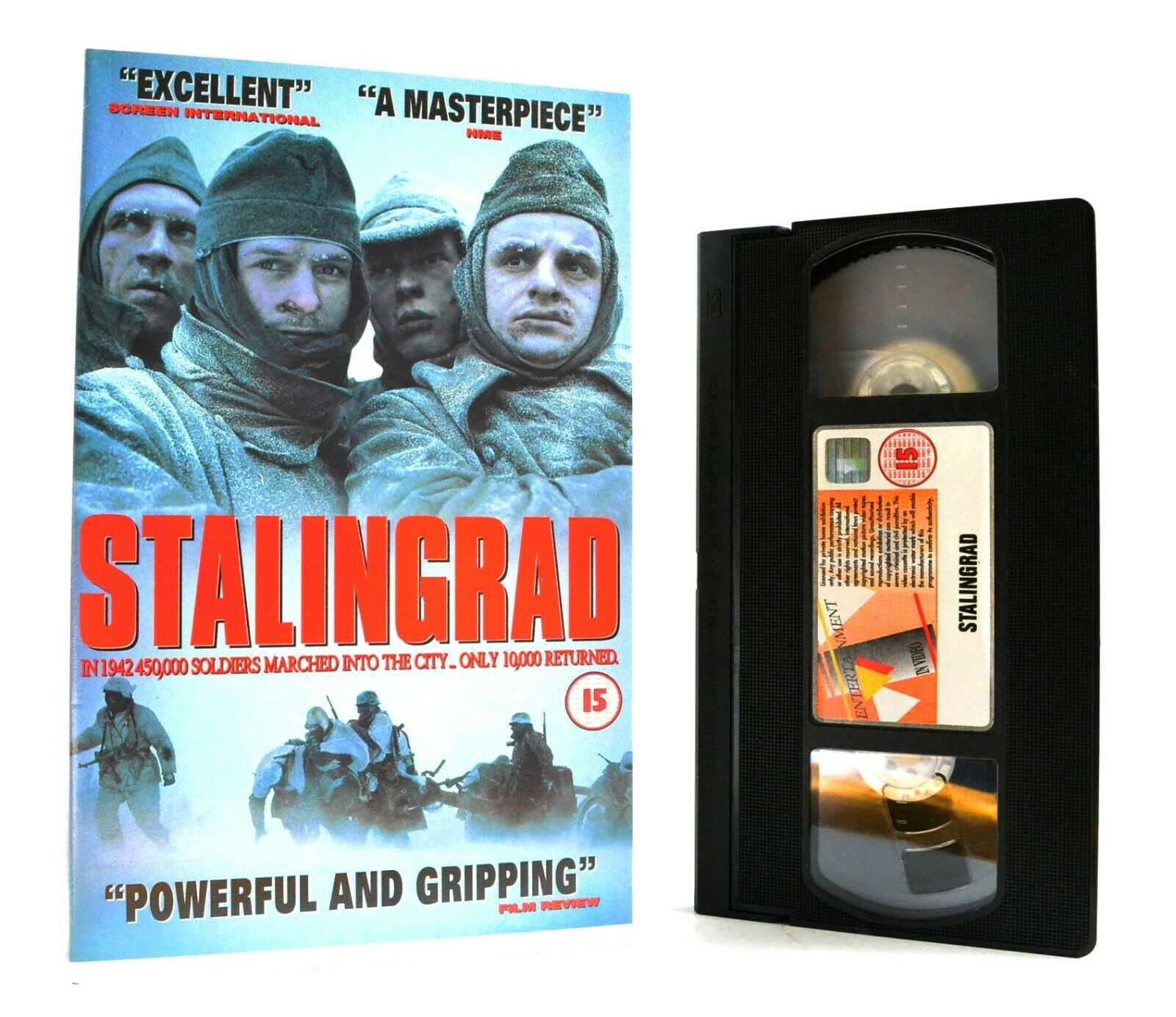 Stalingrad: War Drama (1993) - Large Box - Brutal Battle On Eastern Front - VHS-