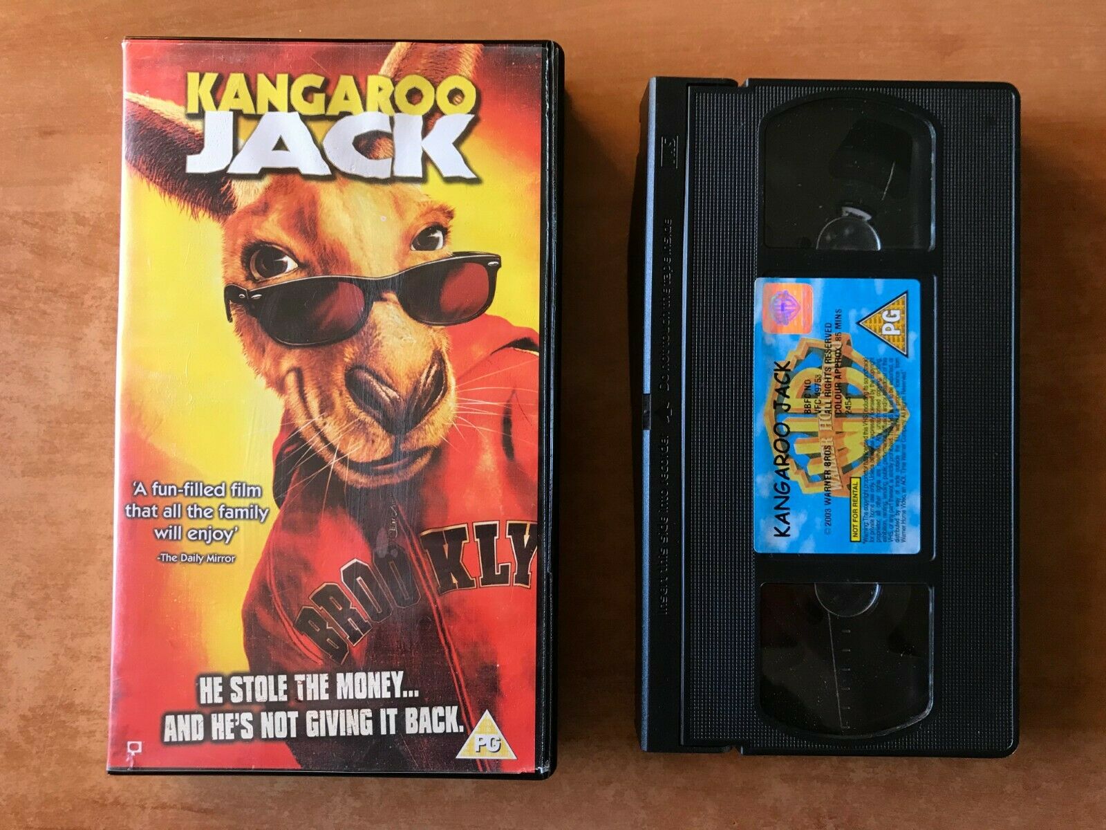 Kangaroo Jack (2003): Family Movie - Australian Adventures - Children's - VHS-