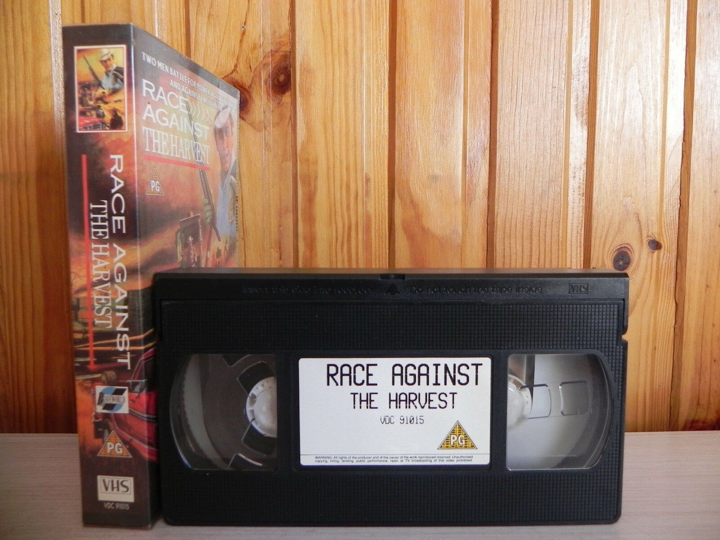 Rage Against The Harvest - Wheatlands Crop Drama - Mid America - Drama - Pal VHS-