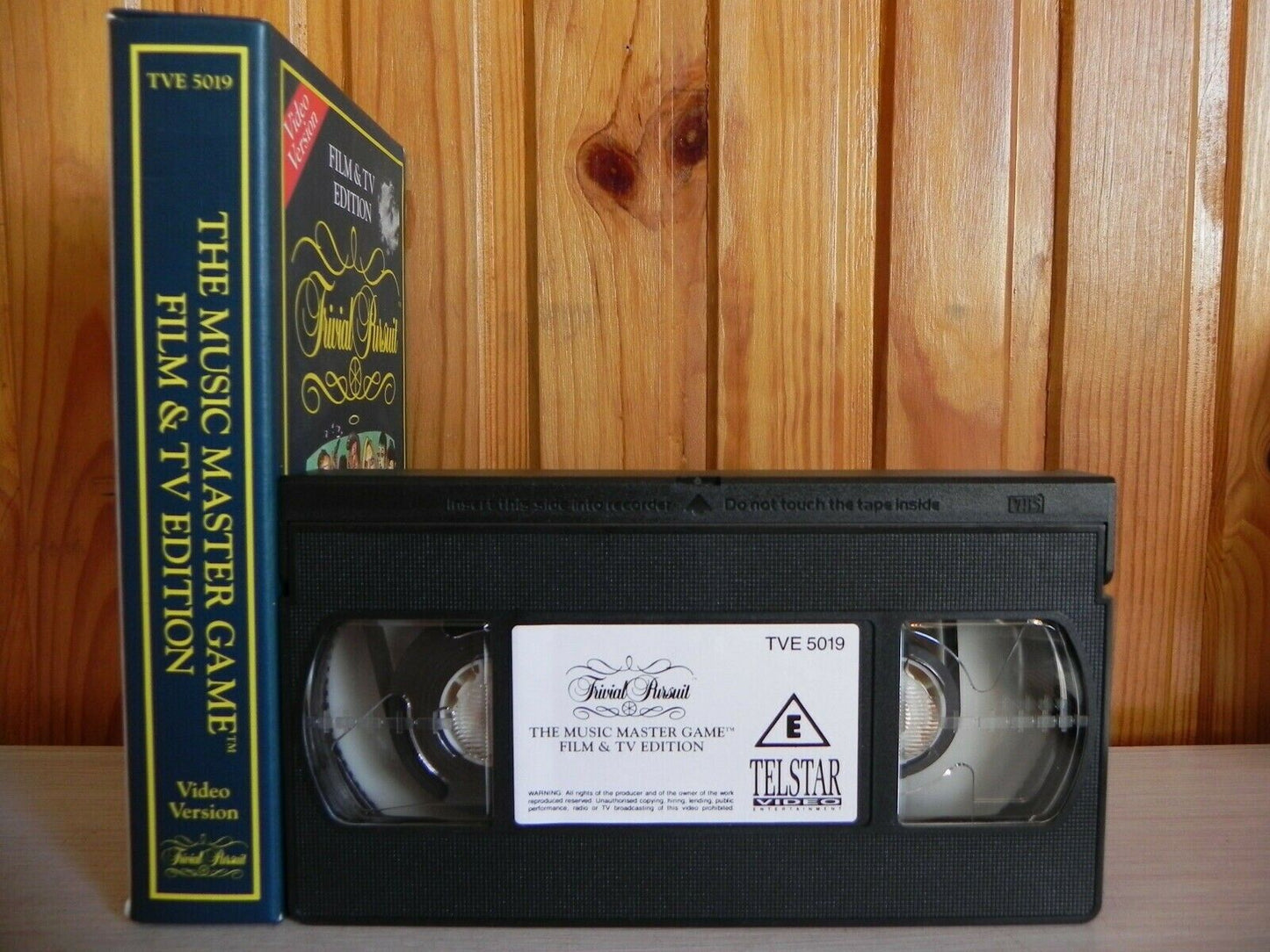 Trival Pursuit - The Music Master Game - Film And TV Edition - Pal VHS-