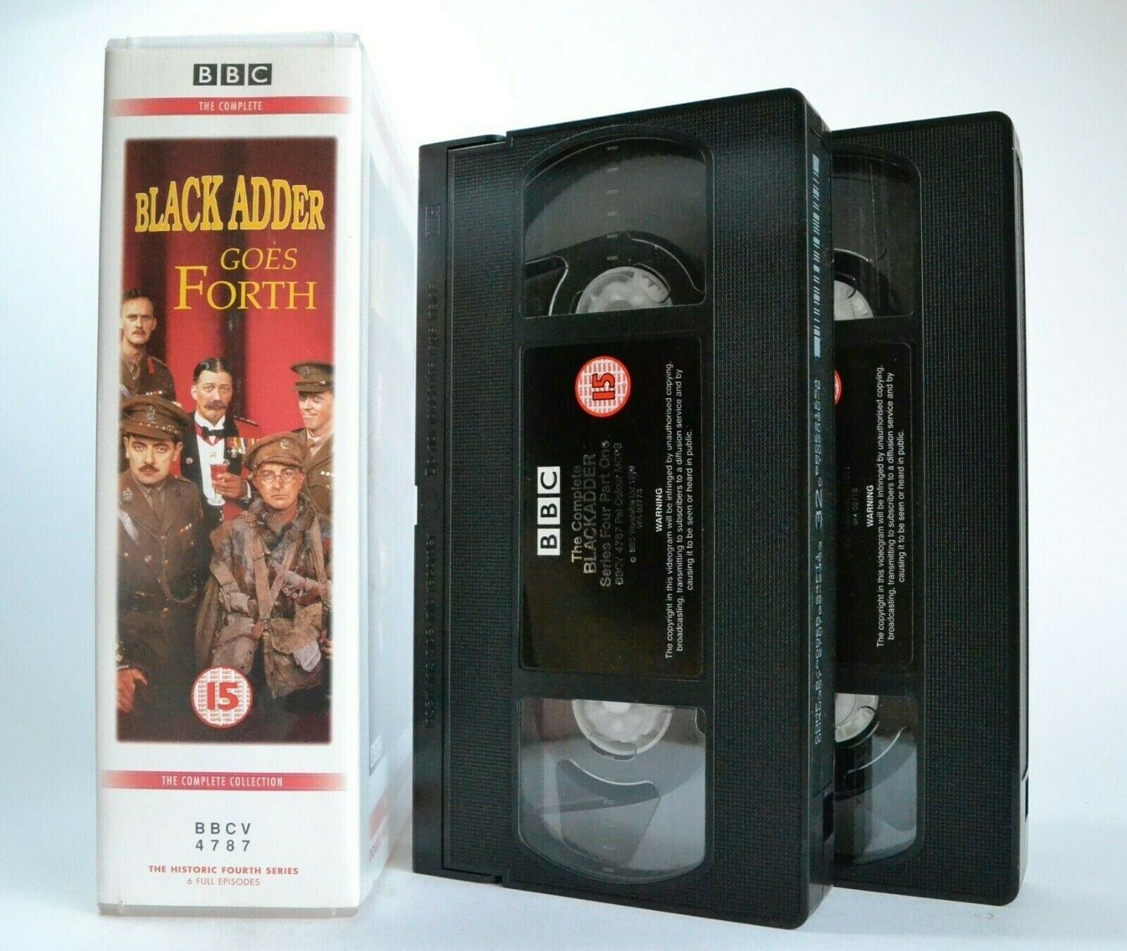 Black Adder: The Historic 4th Series - Comedy - R.Atkinson/H.Laurie - Pal VHS-