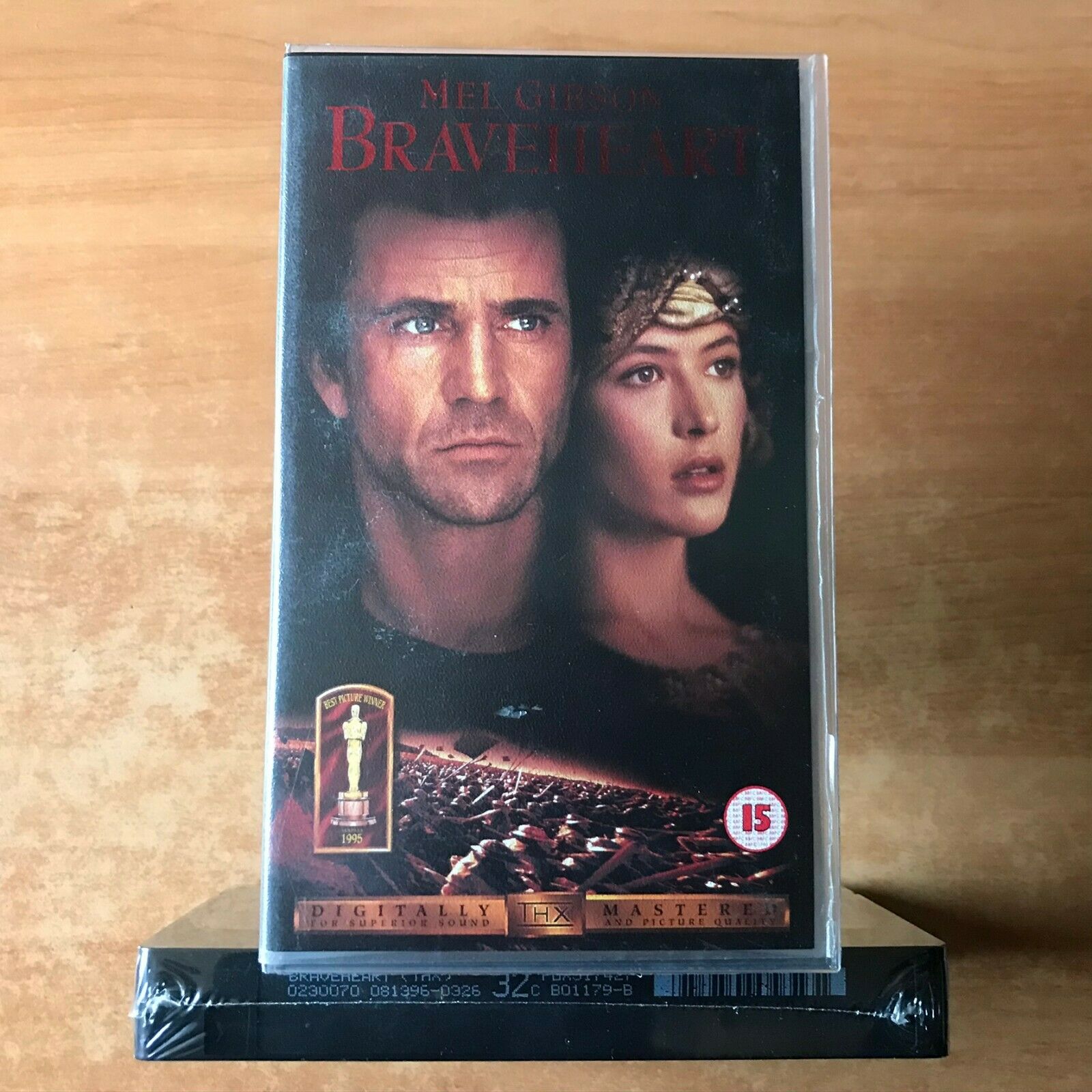 Braveheart [Brand New Sealed] THX Mastered - War Drama - Mel Gibson - Pal VHS-