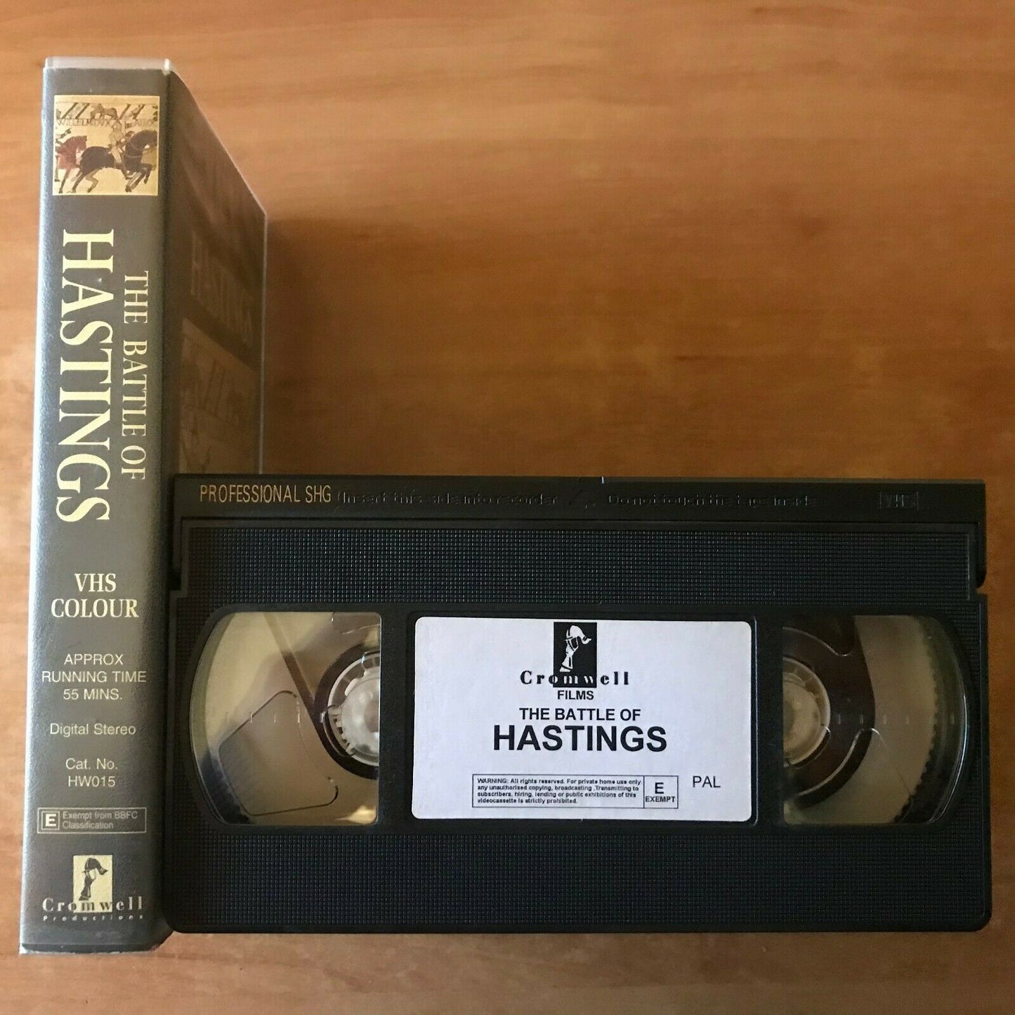 The Battle Of Hastings ['History Of Warwafe' Series] Michael Leighton - Pal VHS-