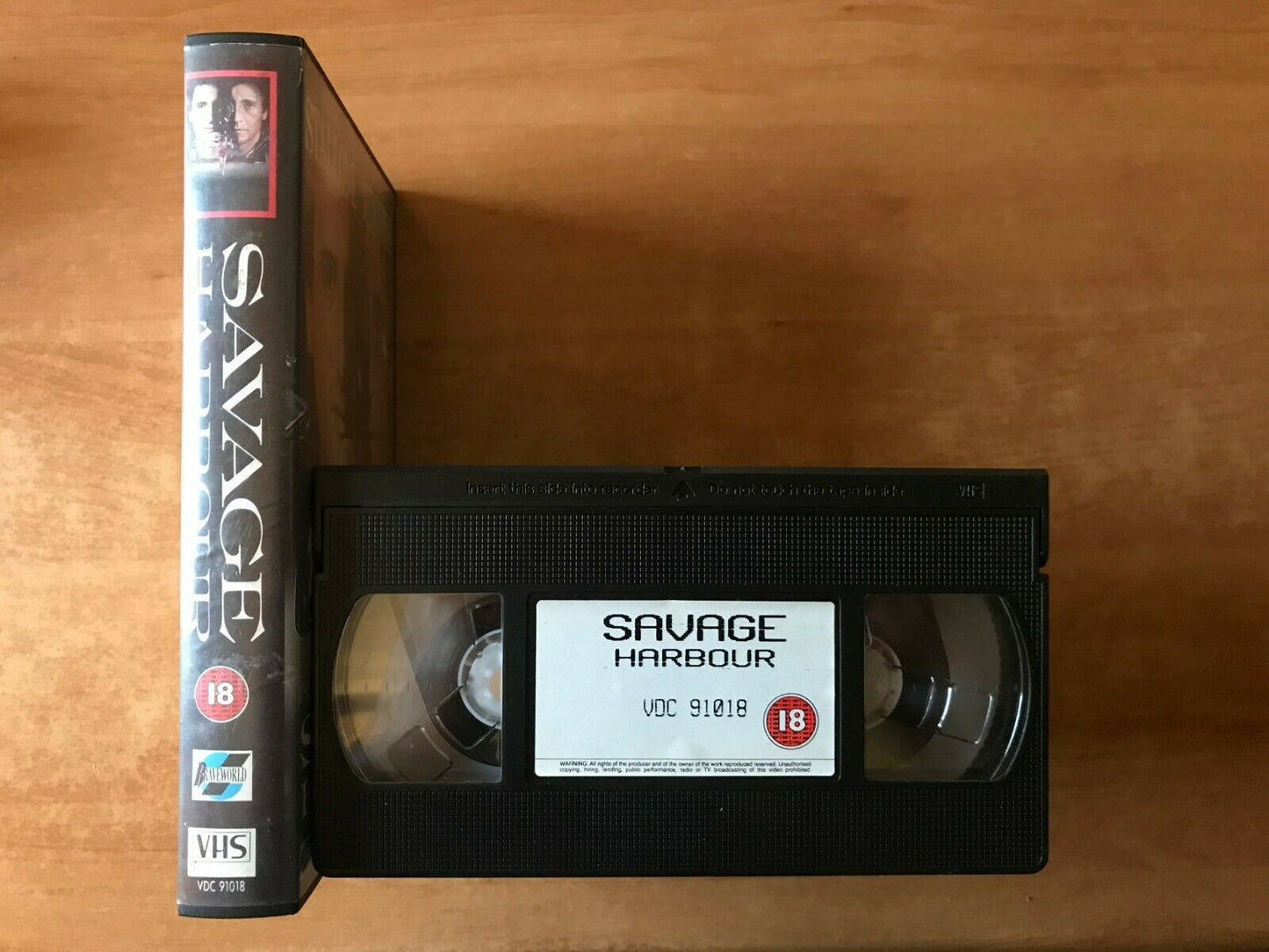 Savage Harbour (1987); [Braveworld] Action Drama - Frank Stallone - Pal VHS-