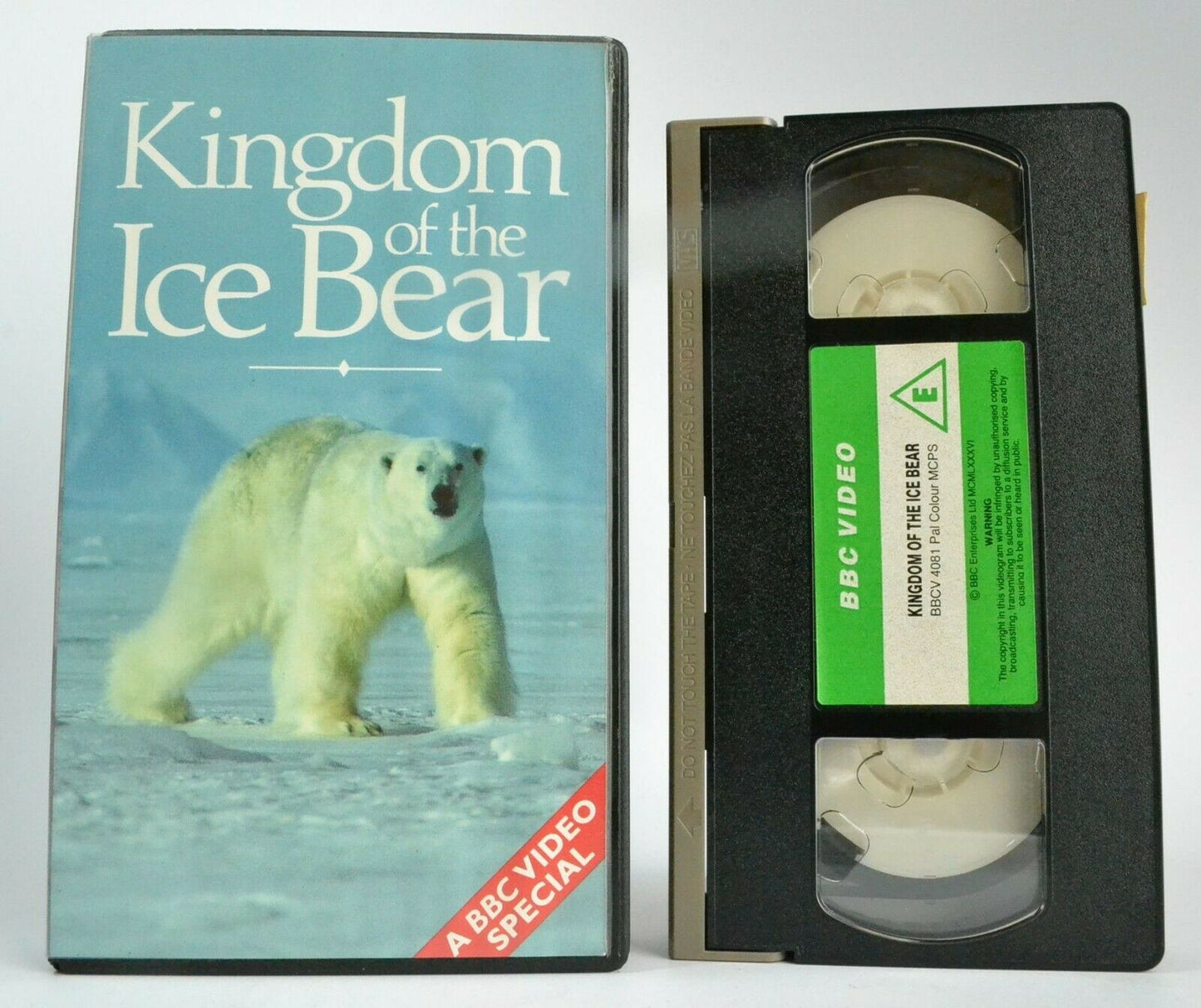 Kingdom Of The Ice Bear (BBC Video Special) - Arctic Wildlife - Polar Bear - VHS-