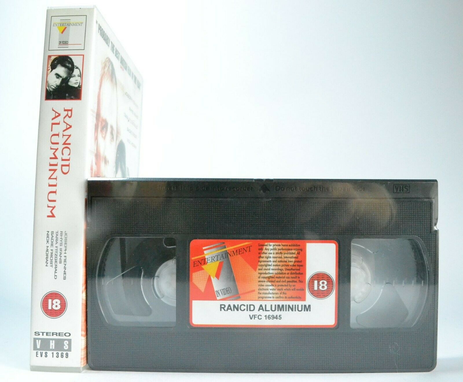 Rancid Aluminium; [Brand New Sealed]: Crime Thriller - Joseph Fiennes - Pal VHS-