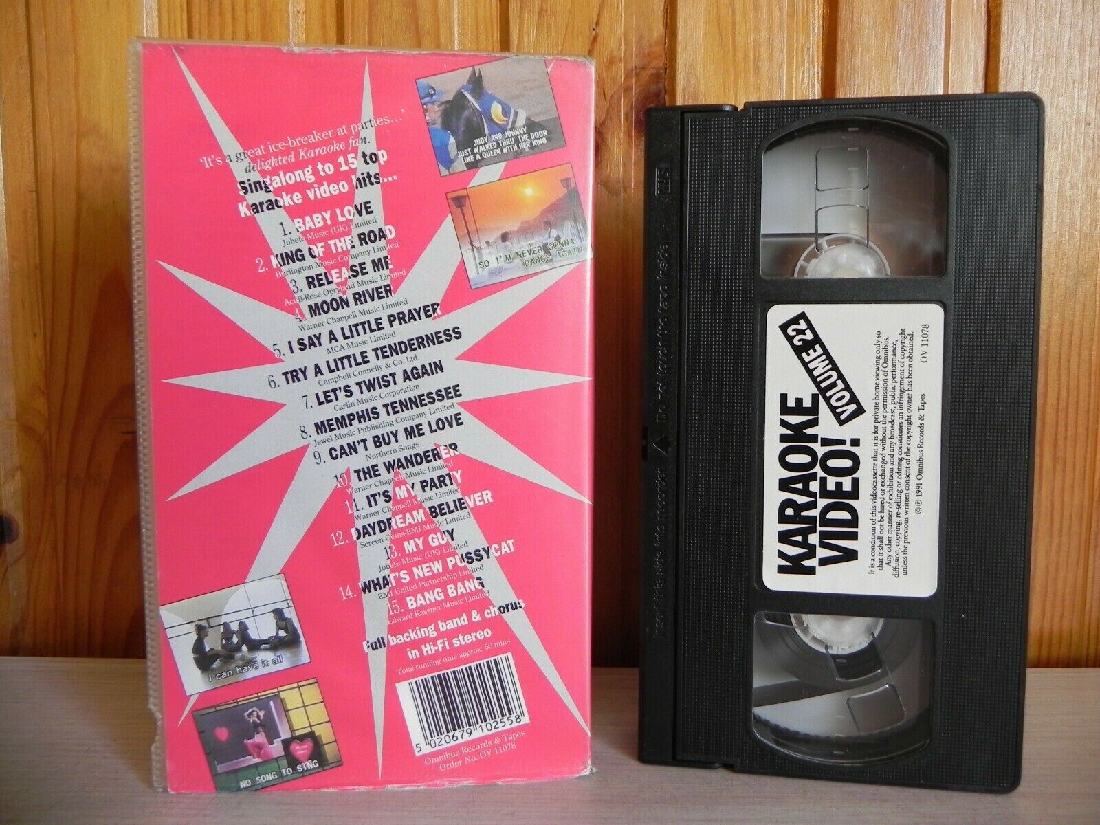 Karaoke Video! - Hits Of The 60's - Karaoke Video For Everyone - 15 Songs - VHS-