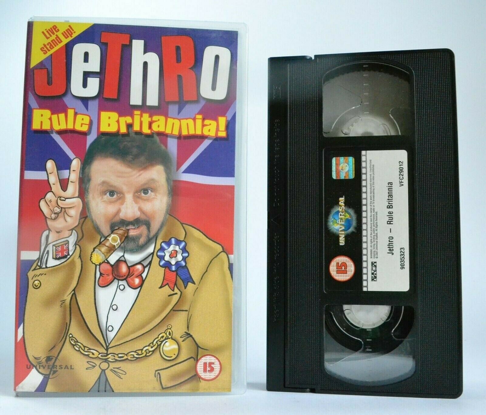 Jethro: Rule Britannia - Comedy - Wisbech - Worthing - Weston Super Mare - VHS-