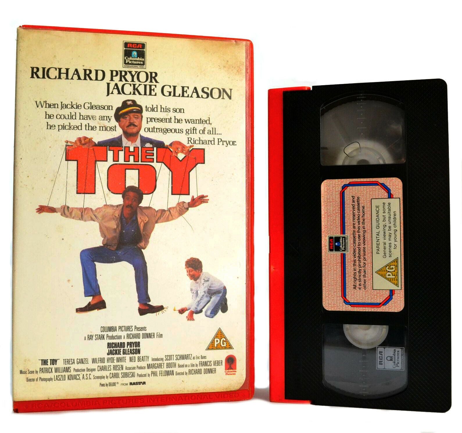 The Toy: Film By R.Donner (1982) - Comedy - Large Box - R.Pryor/J.Gleason - VHS-