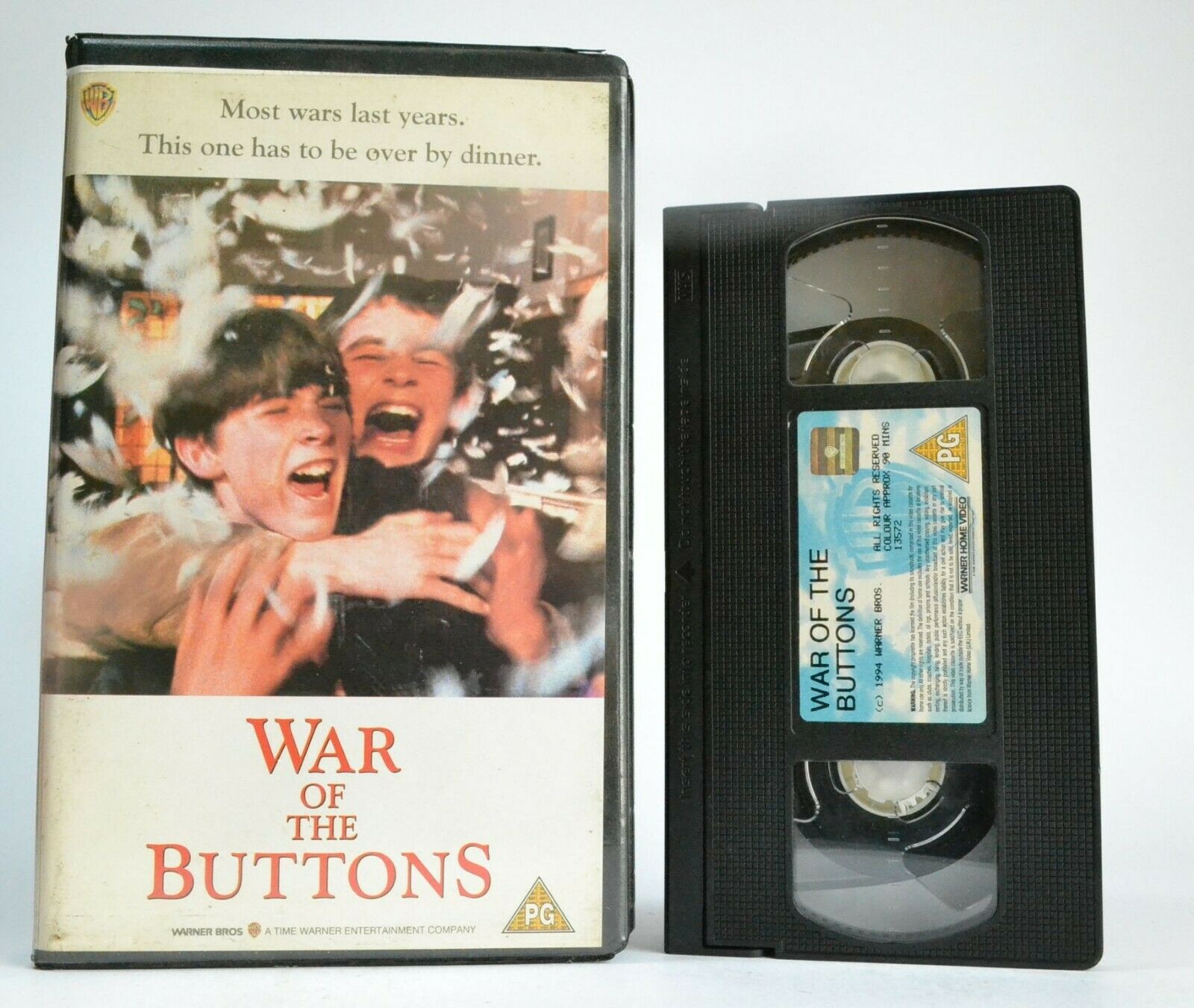 War Of The Buttons - Warner Home - Drama - Academy Award Winner - Pal VHS-