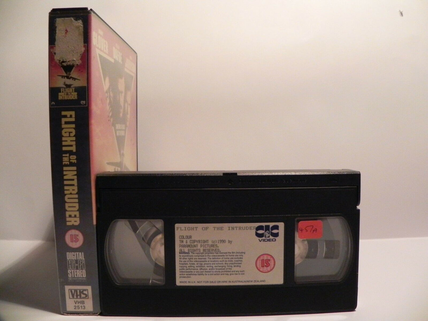 Flight Of The Intruder: (1991) War Action [Vietnam S.Coonts] - Danny Glover VHS-
