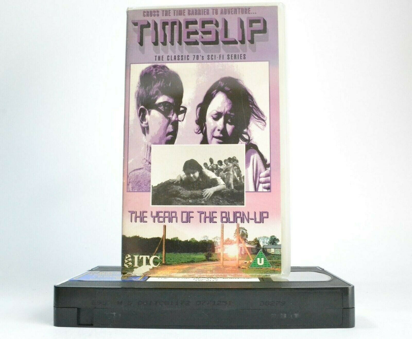 Timeslip: The Year Of The Burn-Up - [ITC Sci-Fi Series] - Cheryl Burfield - VHS-