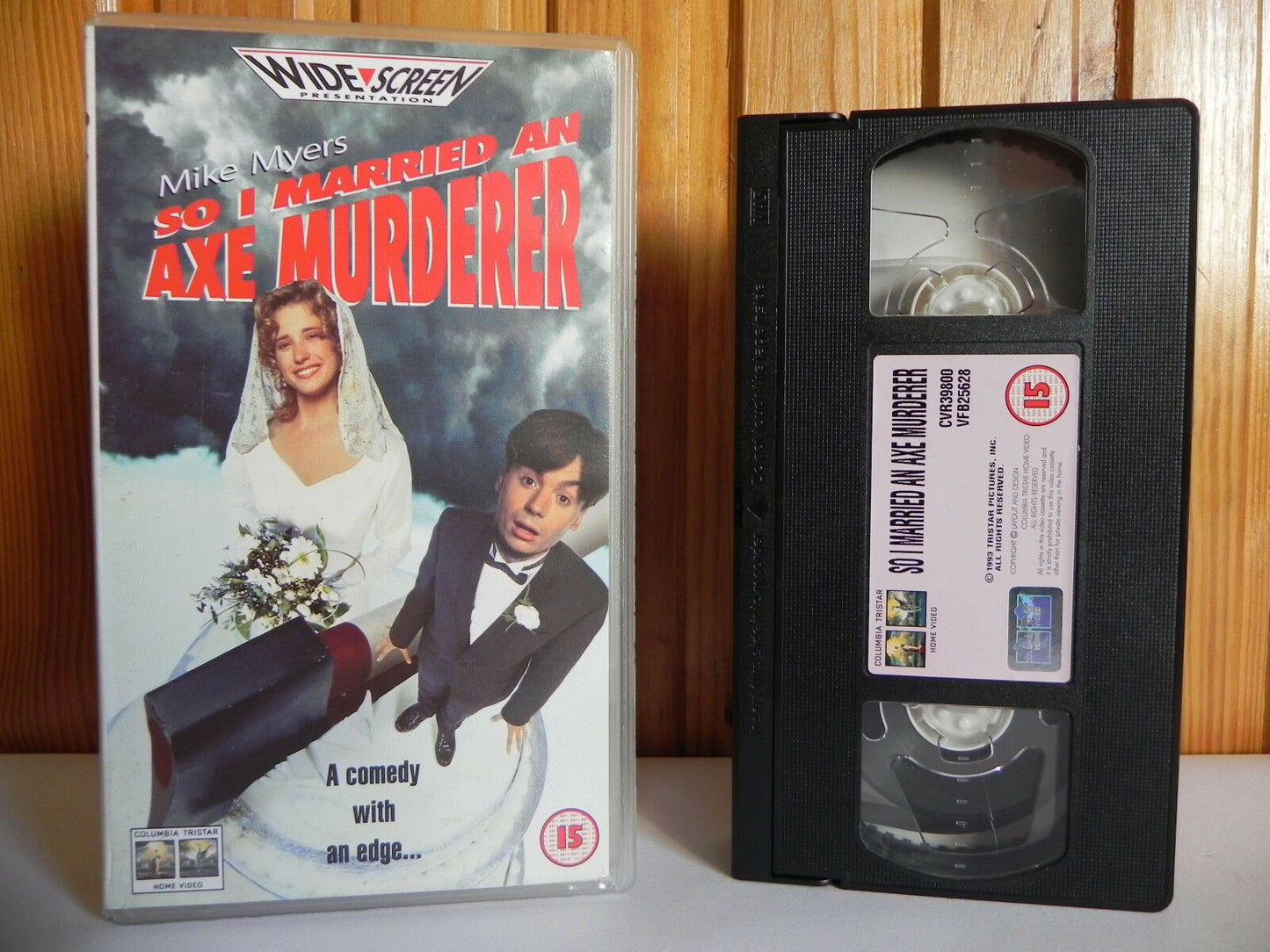 So I Married Axe Murderer - Columbia - Comedy - Wide Screen - Mike Myers - VHS-