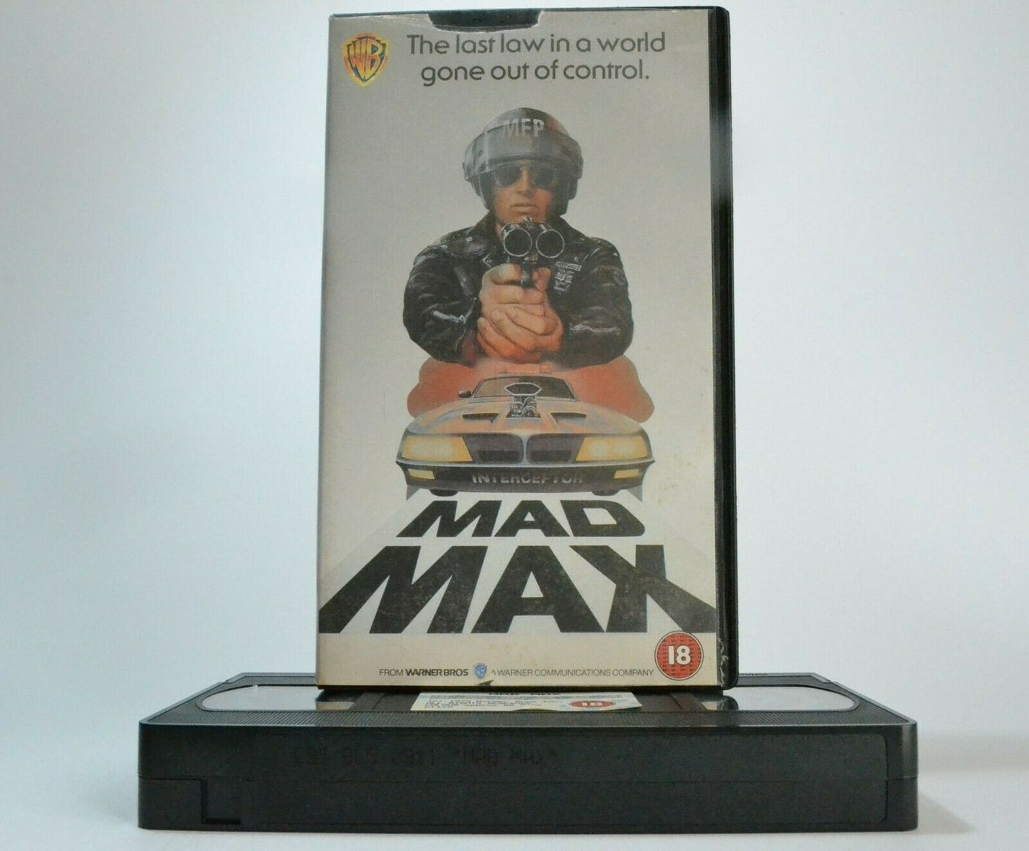 Mad Max (1979): Postapocalyptic Dystopian Action - Mel Gibson/Geoff Parry - VHS-