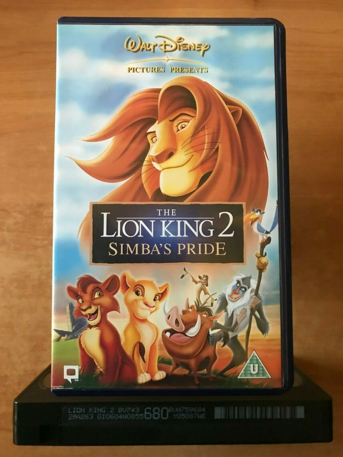 The Lion King 2: Simba's Pride [Disney] Animated Adventures - Kids - Pal VHS-