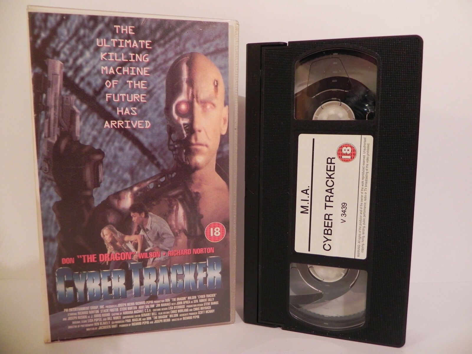 Cyber Tracker - Don Wilson - A Time When Only Crime Pays - M.I.A. Video - VHS-