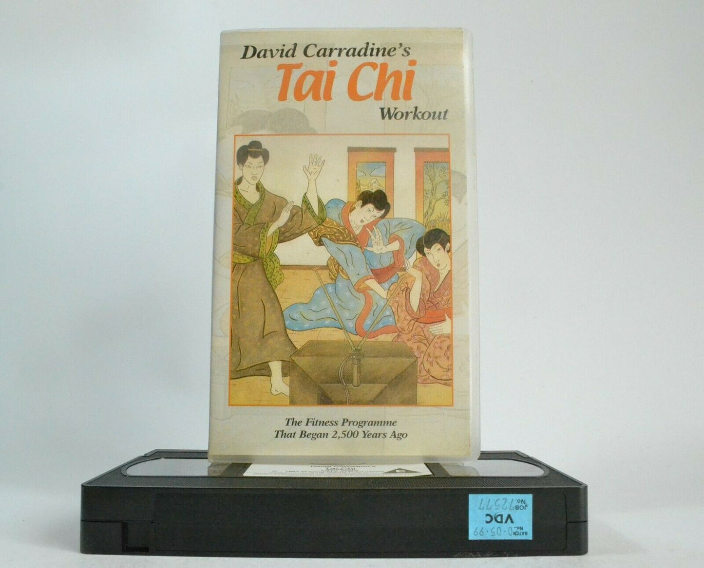 Tai Chi Workout [David Carradine] Fitness Programme - Important Tips - Pal VHS-