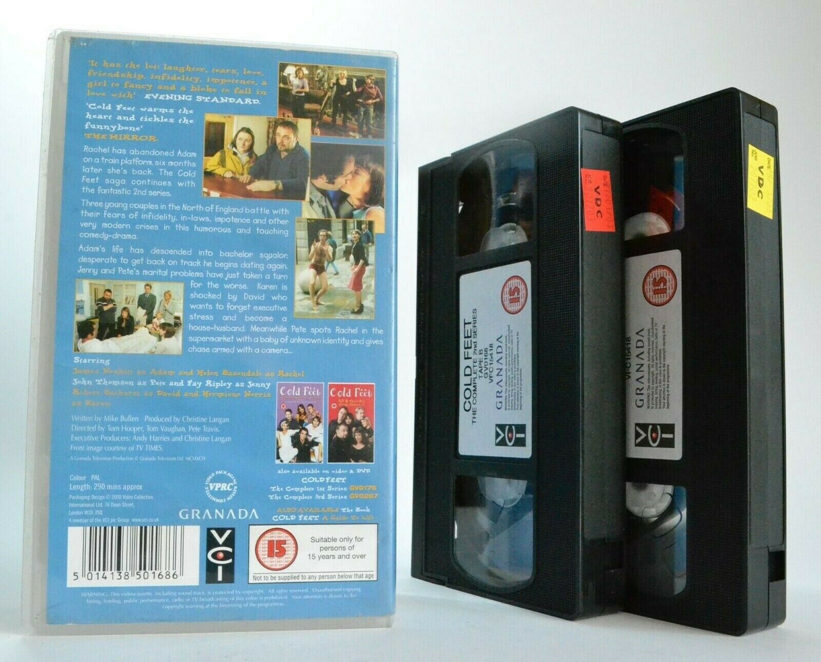 Cold Feet: Complete 2nd Series - ITV Series - Drama Comedy - James Nesbitt - VHS-