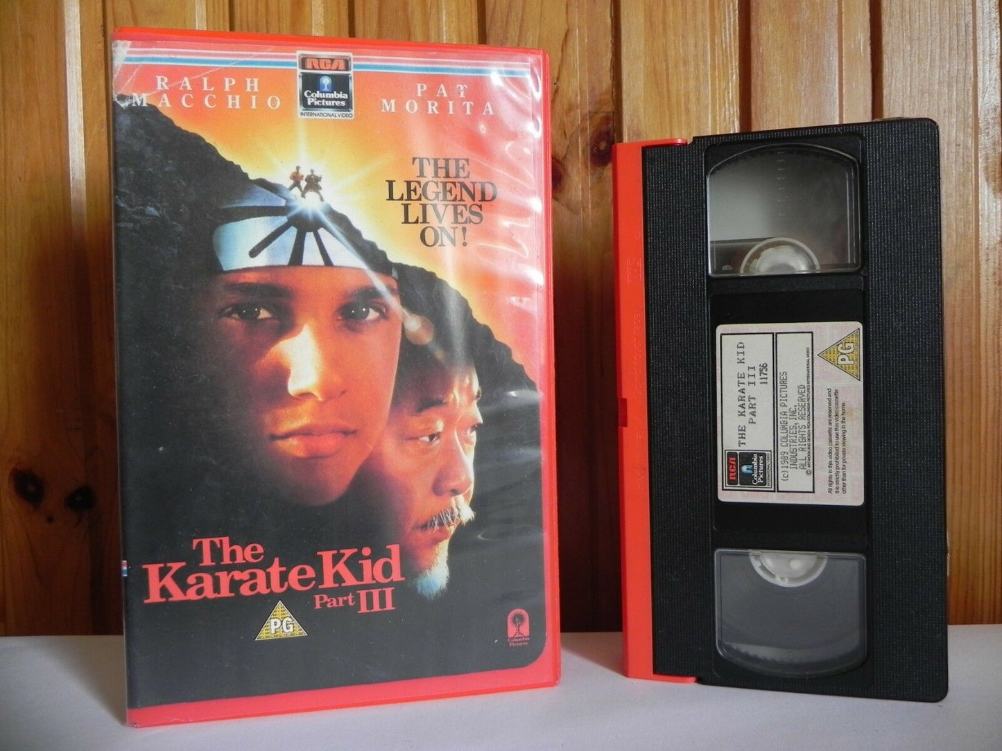 The Karate Kid 3 - Large Box - Columbia - Martial Arts - Ralph Macchio - Pal VHS-