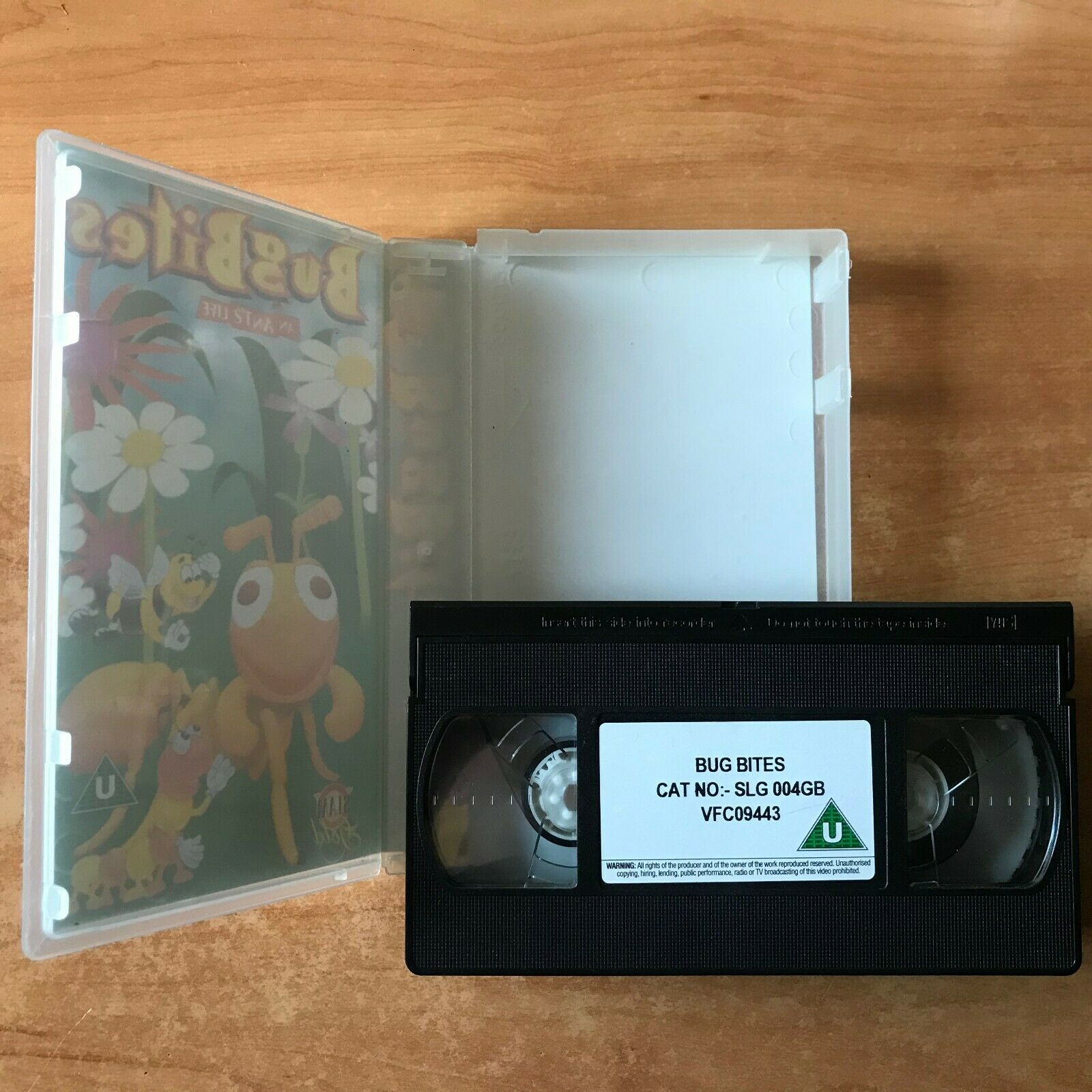 Bug Bites: An Ant's Life [Slam Gold] Animated Adventures - Children's - Pal VHS-