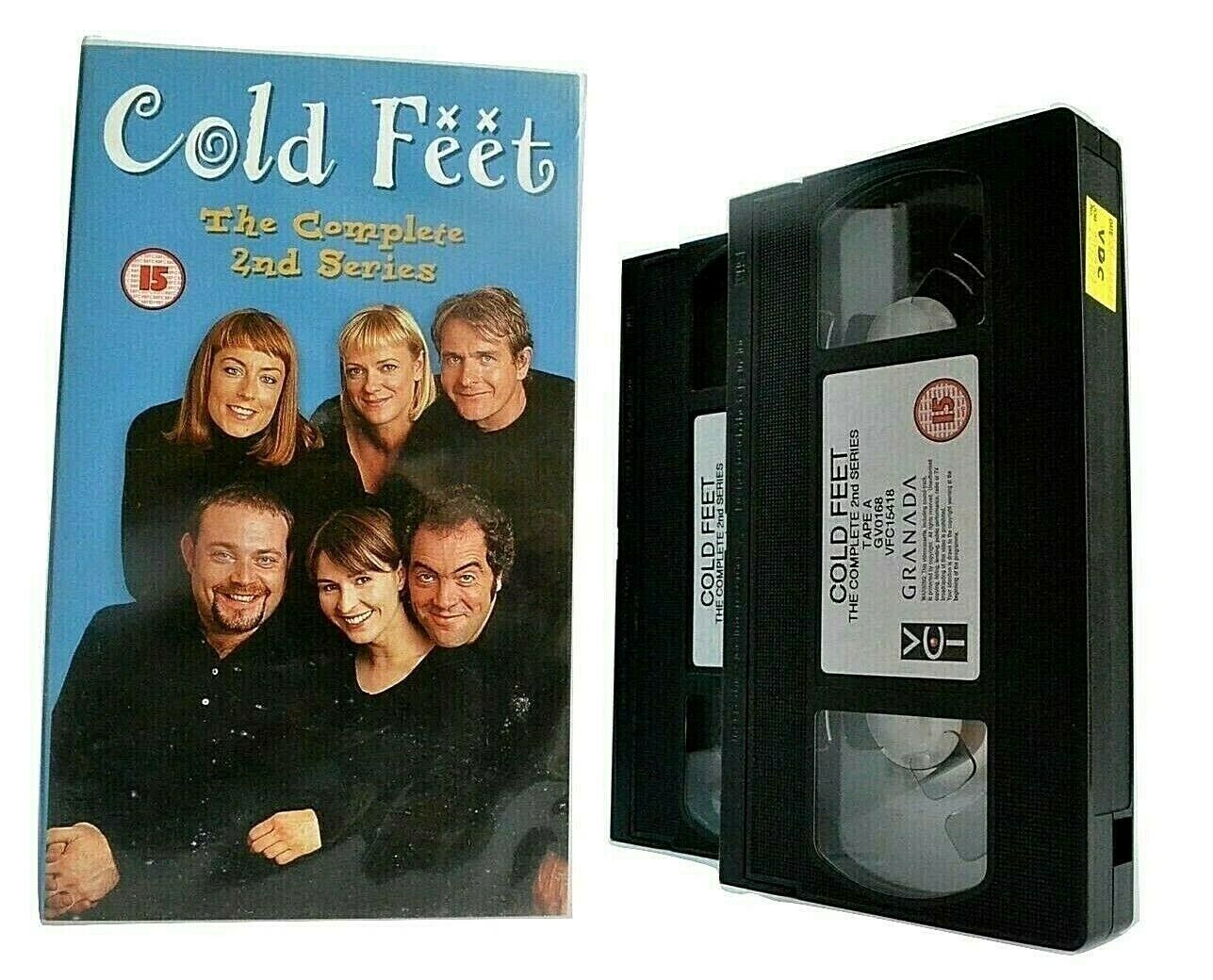 Cold Feet: Complete 2nd Series - ITV Series - Drama Comedy - James Nesbitt - VHS-