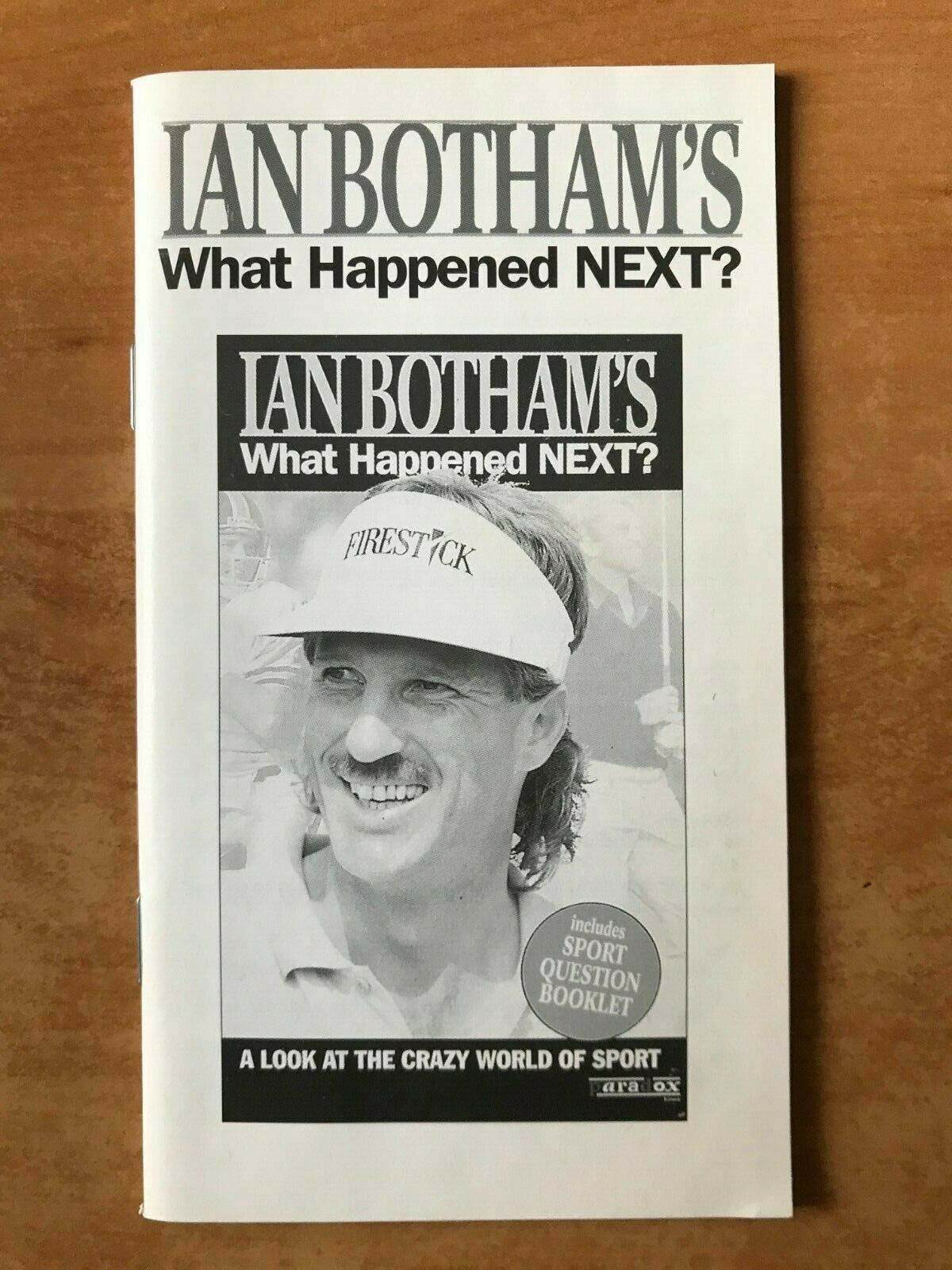 What Happened Next; [Ian Botham] Sport Guide (Question Booklet Includes) VHS-