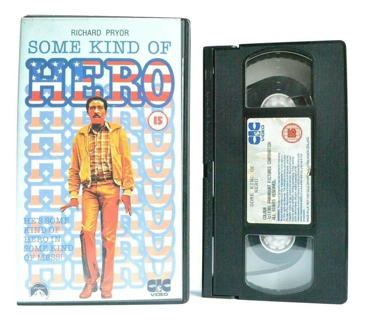 Some Kind Of Hero: (1982) Comedy Drama - Vietnam War Veteran - R.Pryor - Pal VHS-