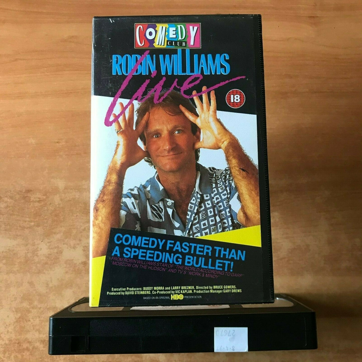 Robin Williams: Live [Metropolitan Opera House] New York - Stand Up Comedy - VHS-