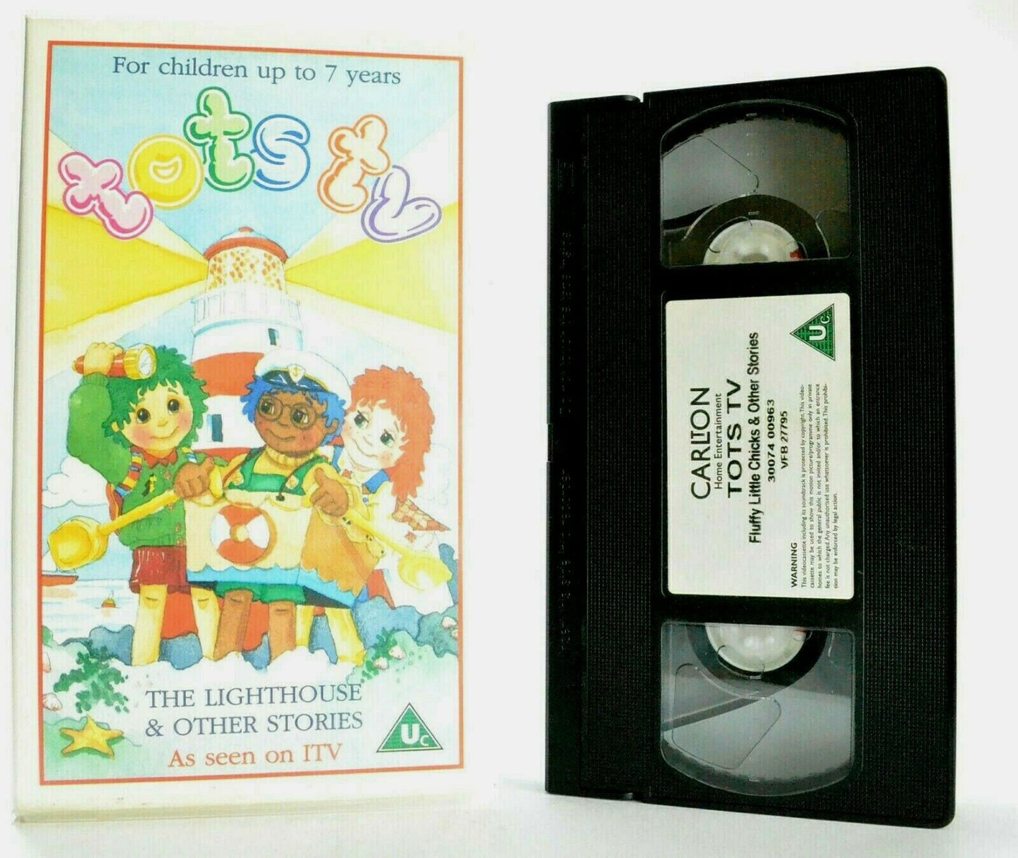 Tots TV: The Lighthouse And Other Stories - Educational Adventures - Kids - VHS-
