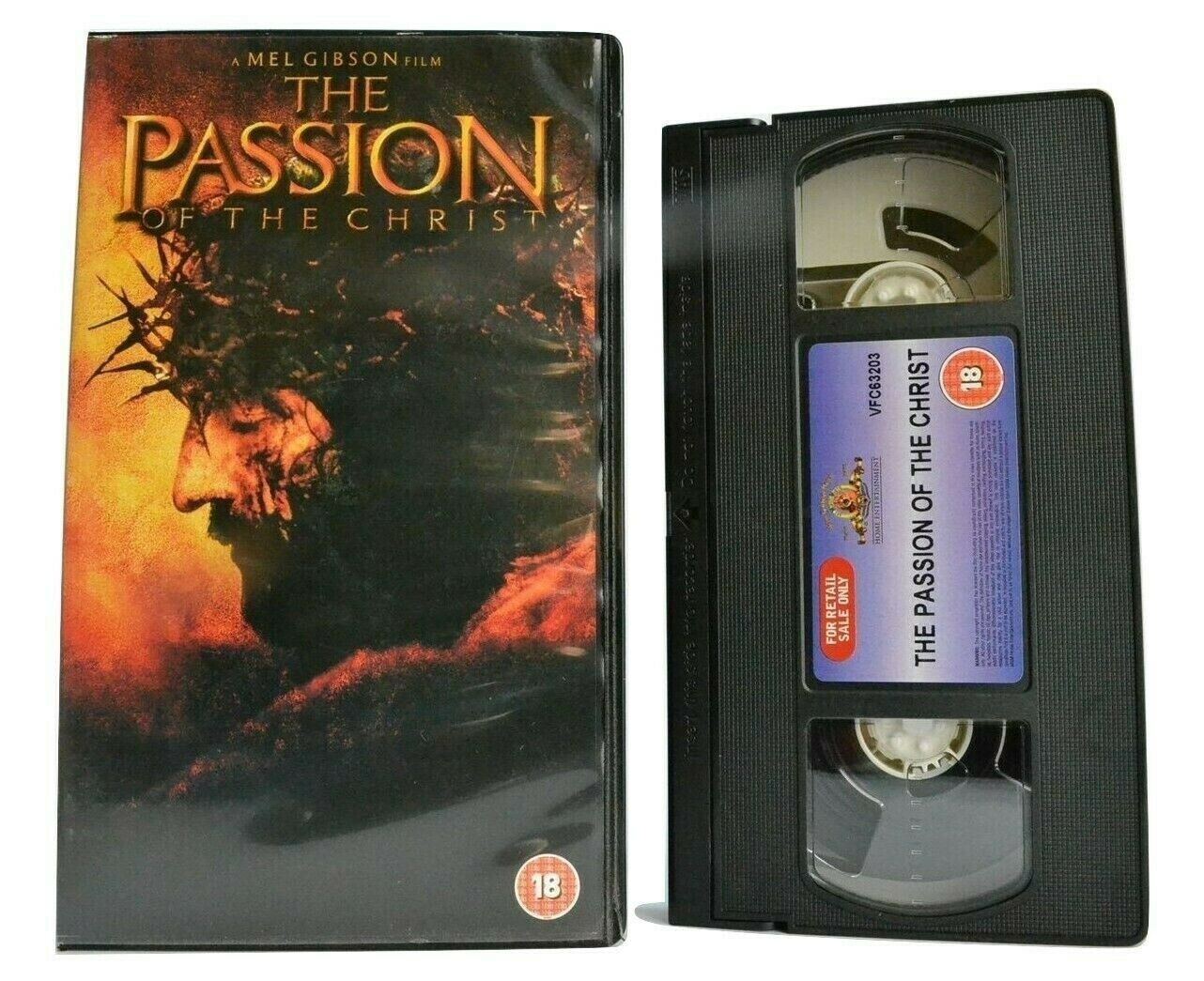 The Passion Of The Christ; [Mel Gibson] Biblical Drama - Jim Caviezel - Pal VHS-