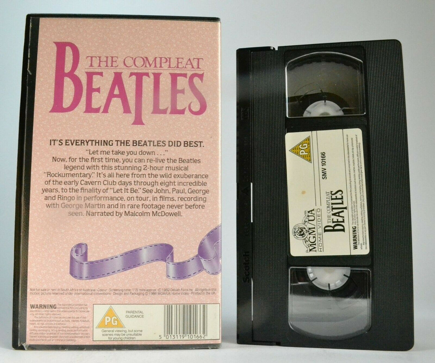 The Complete Beatles: Rockumentary [Musical] John Lennon / Paul McCartney - VHS-