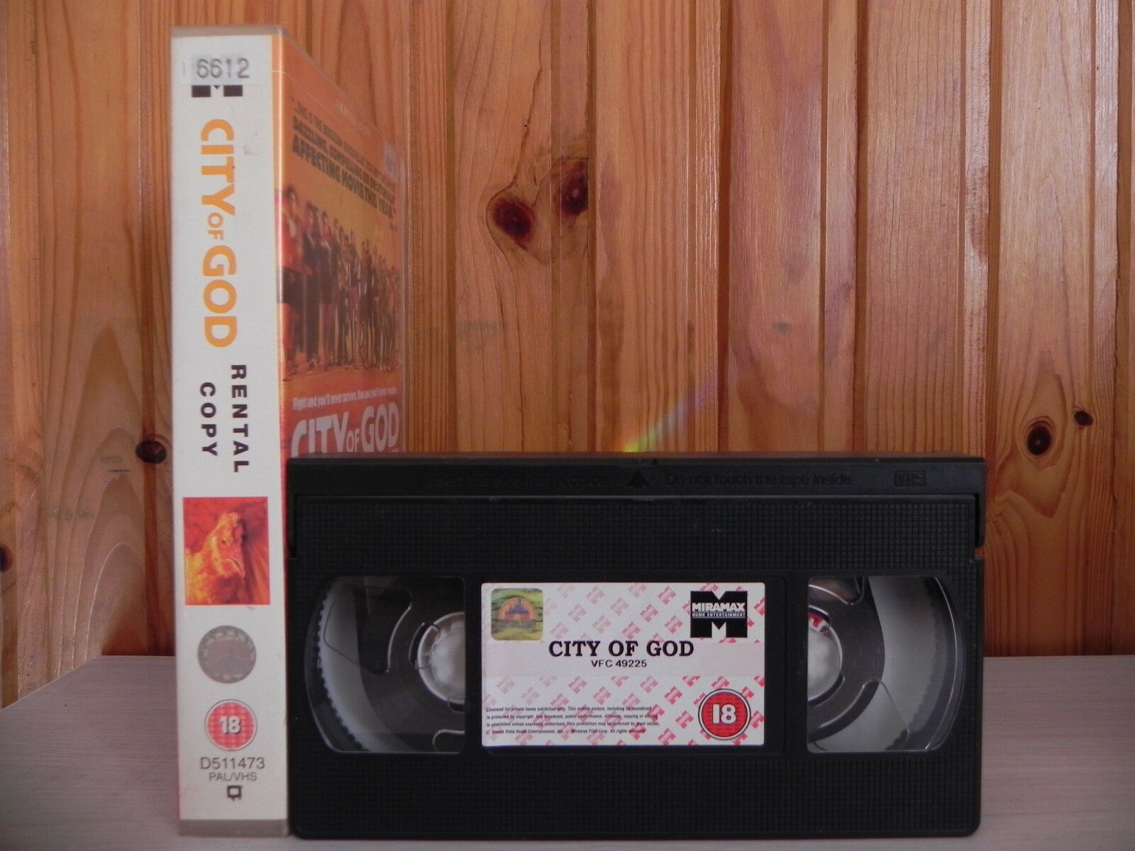 CITY OF GOD - SUBTITLED - Big Box - Ex-Rental - HARD IMPACTING - Drama - Pal VHS-