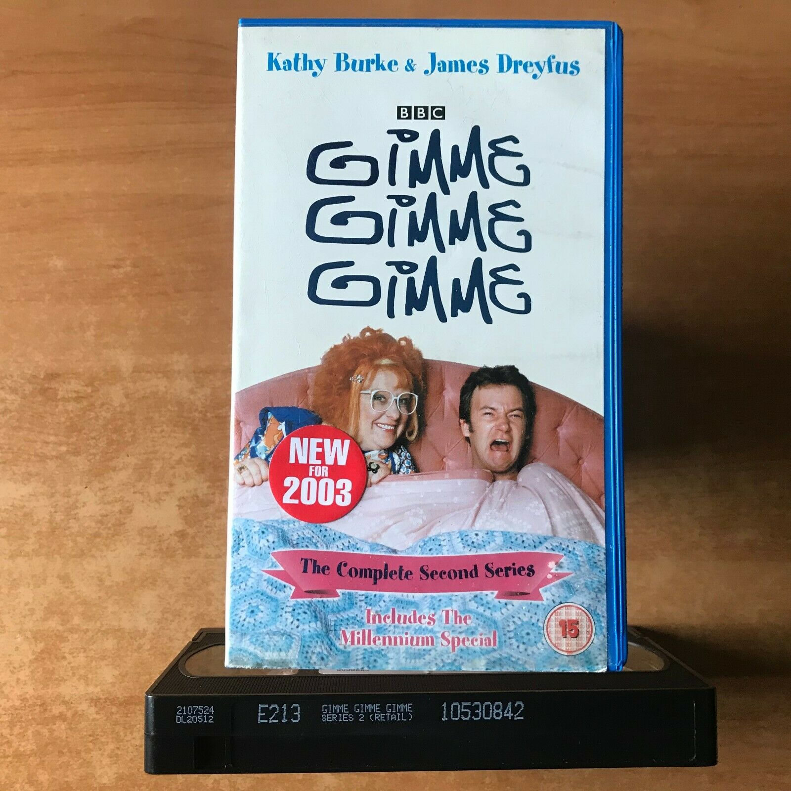 Gimme Gimme Gimme [Complete 2nd Series] The Millenium Special - Comedy - Pal VHS-