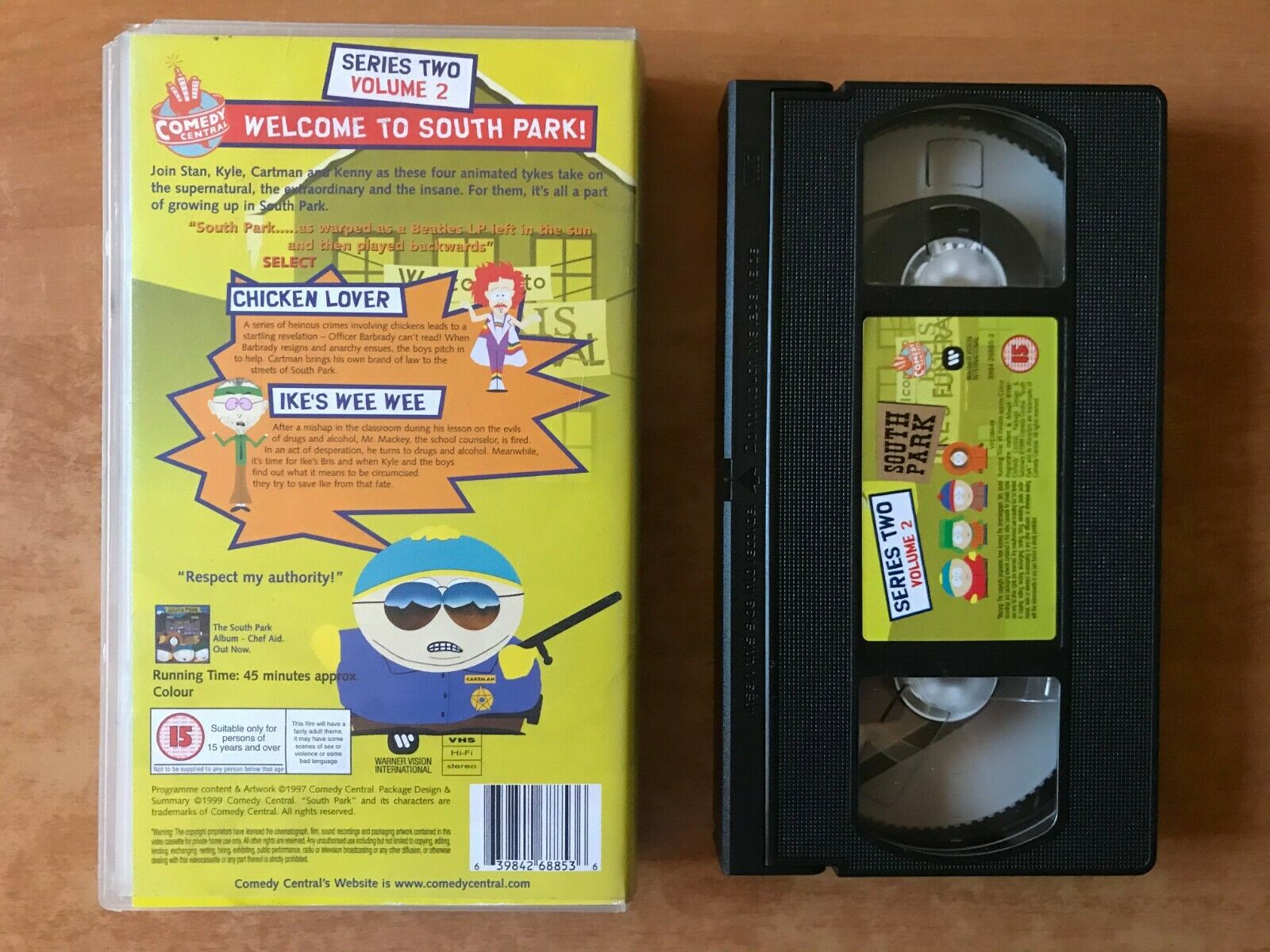 South Park (Series 2, Vol. 2): Chicken Lover - Adult Animation - Comedy - VHS-