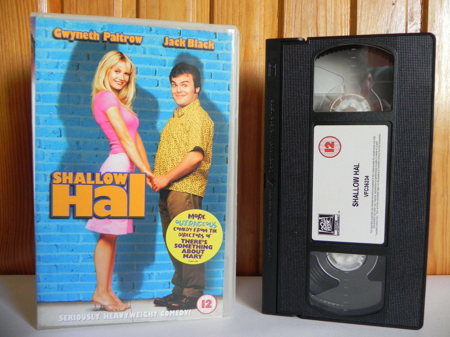 Shallow Hal - 20th Century - Comedy - Gwyneth Paltrow - Jack Black - Pal VHS-