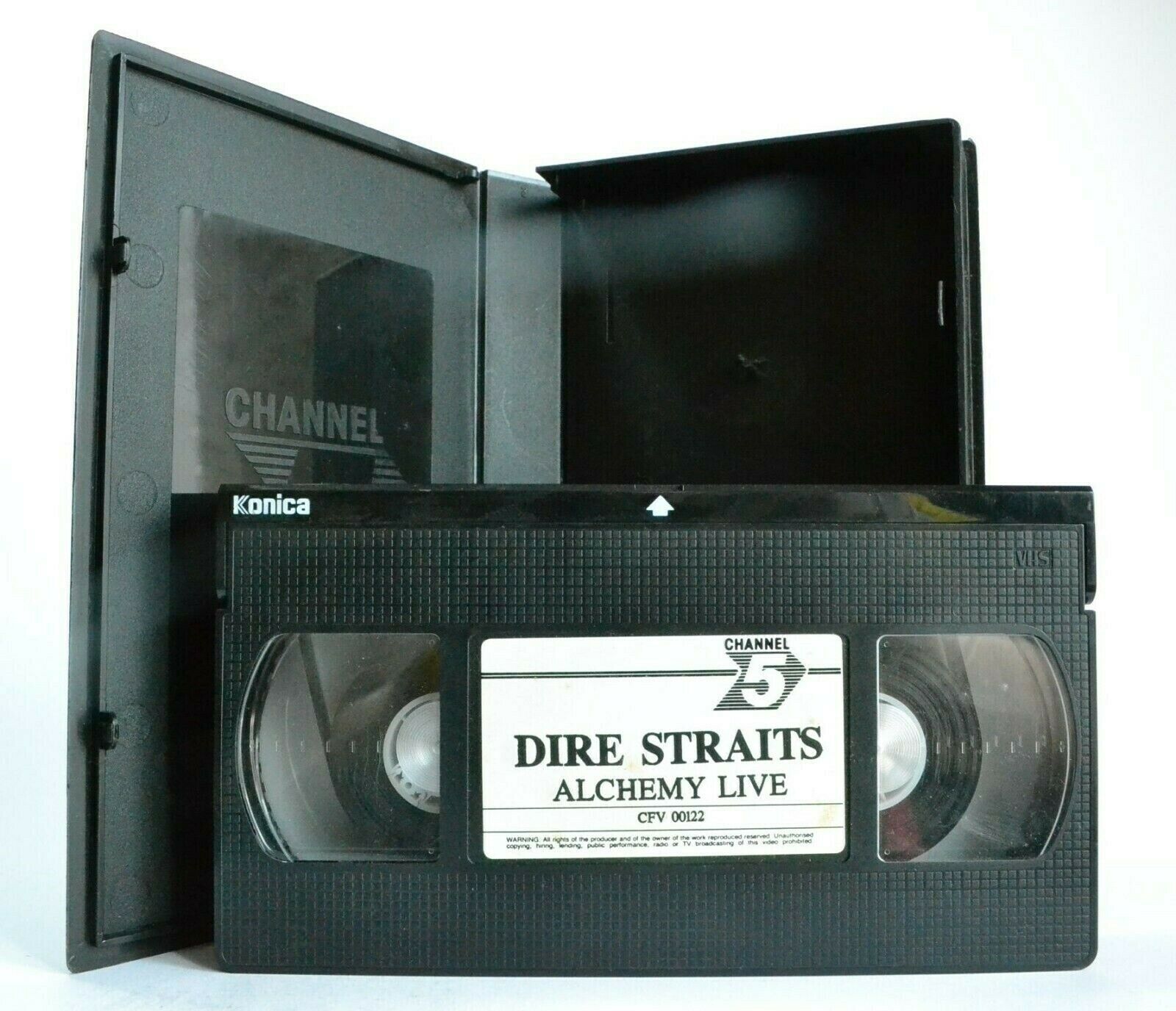 Dire Straits: Alchemy Live - (1986) Channel 5 - Concert - Rock Music - Pal VHS-