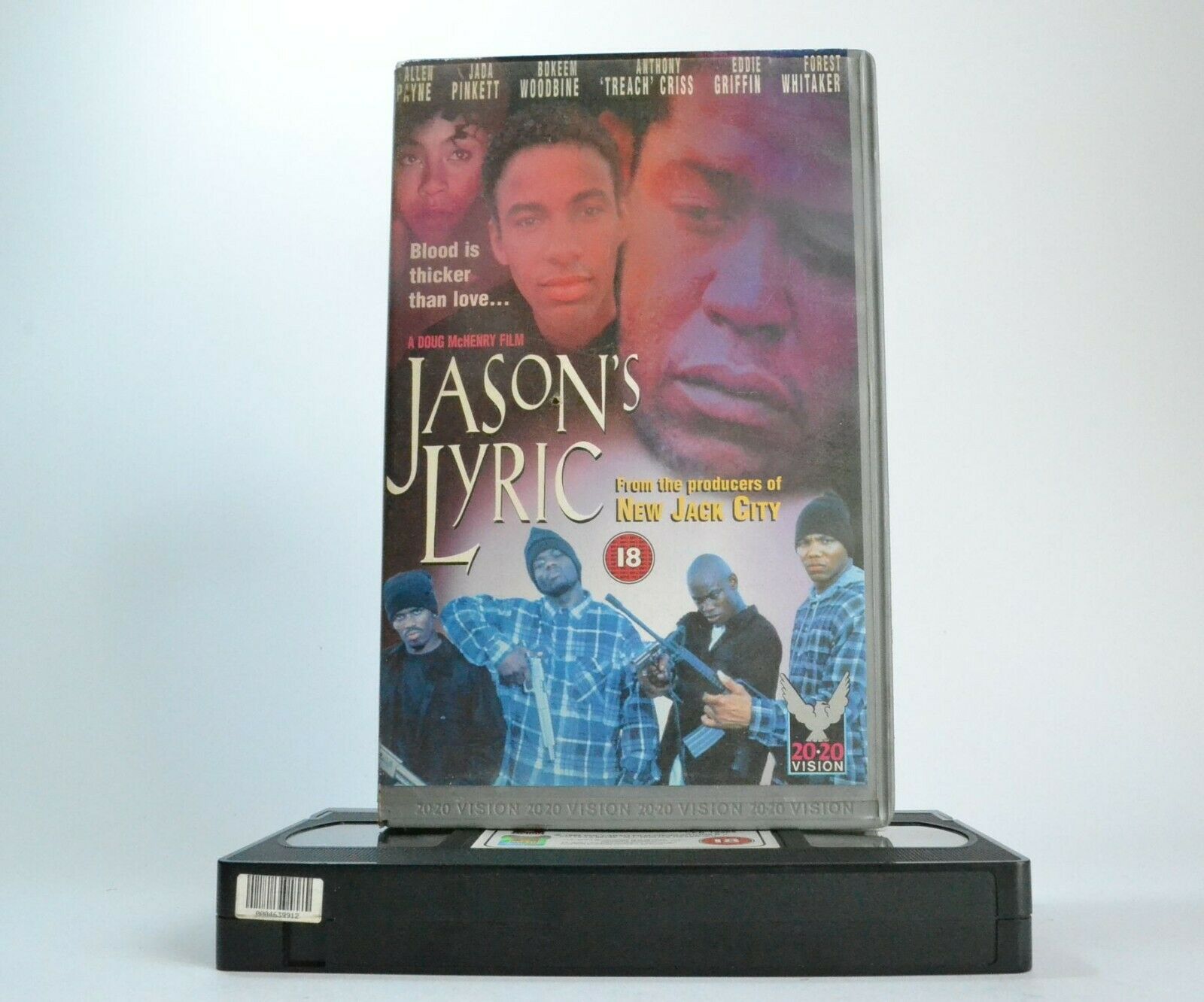 Jason's Lyric (1994): Houston Drug Game/Shoot Outs - J.Pinkett/F.Whitaker - VHS-