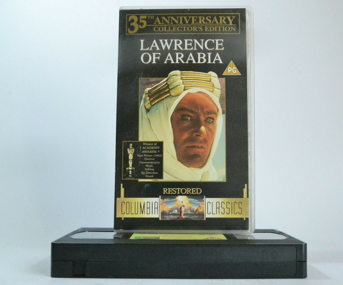 Lawrence Of Arabia:35th Anniversary Edition - Epic Adventure - Omar Sharif - VHS-