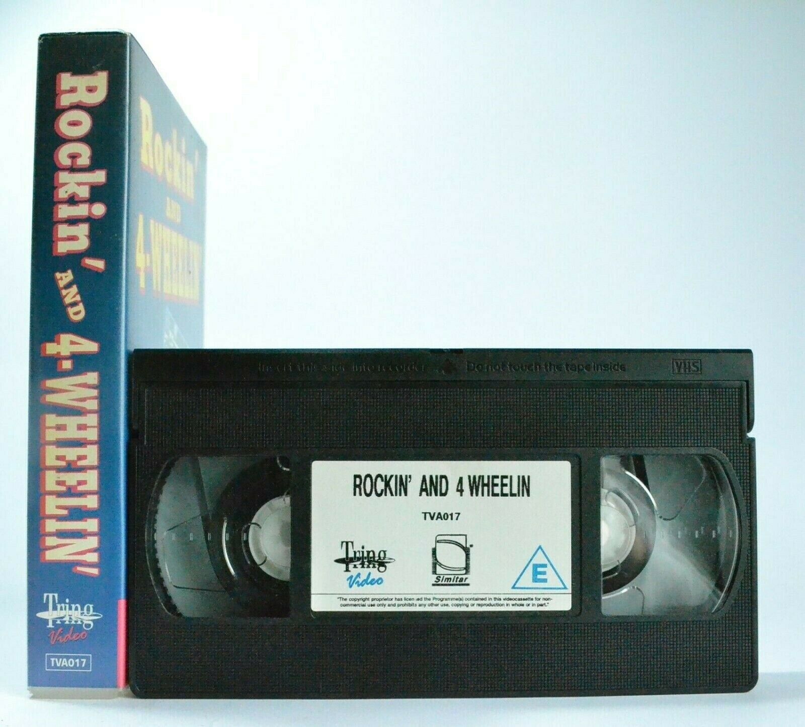 Rockin' And 4-Wheelin' - Fast Action - Car Crashes - Hot Stereo Soundtrack - VHS-